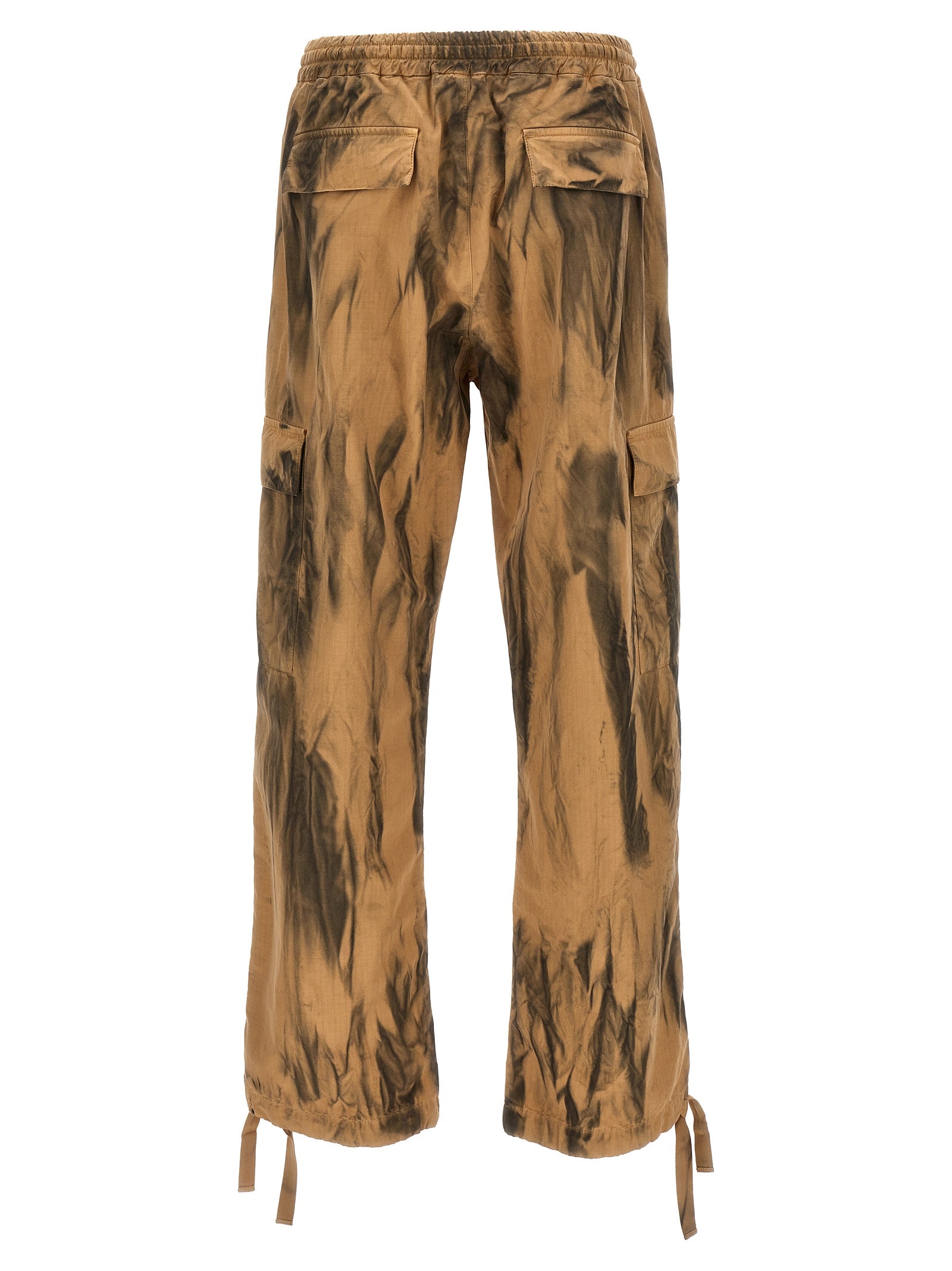 Msgm Dirty-Effect Cargo Pants