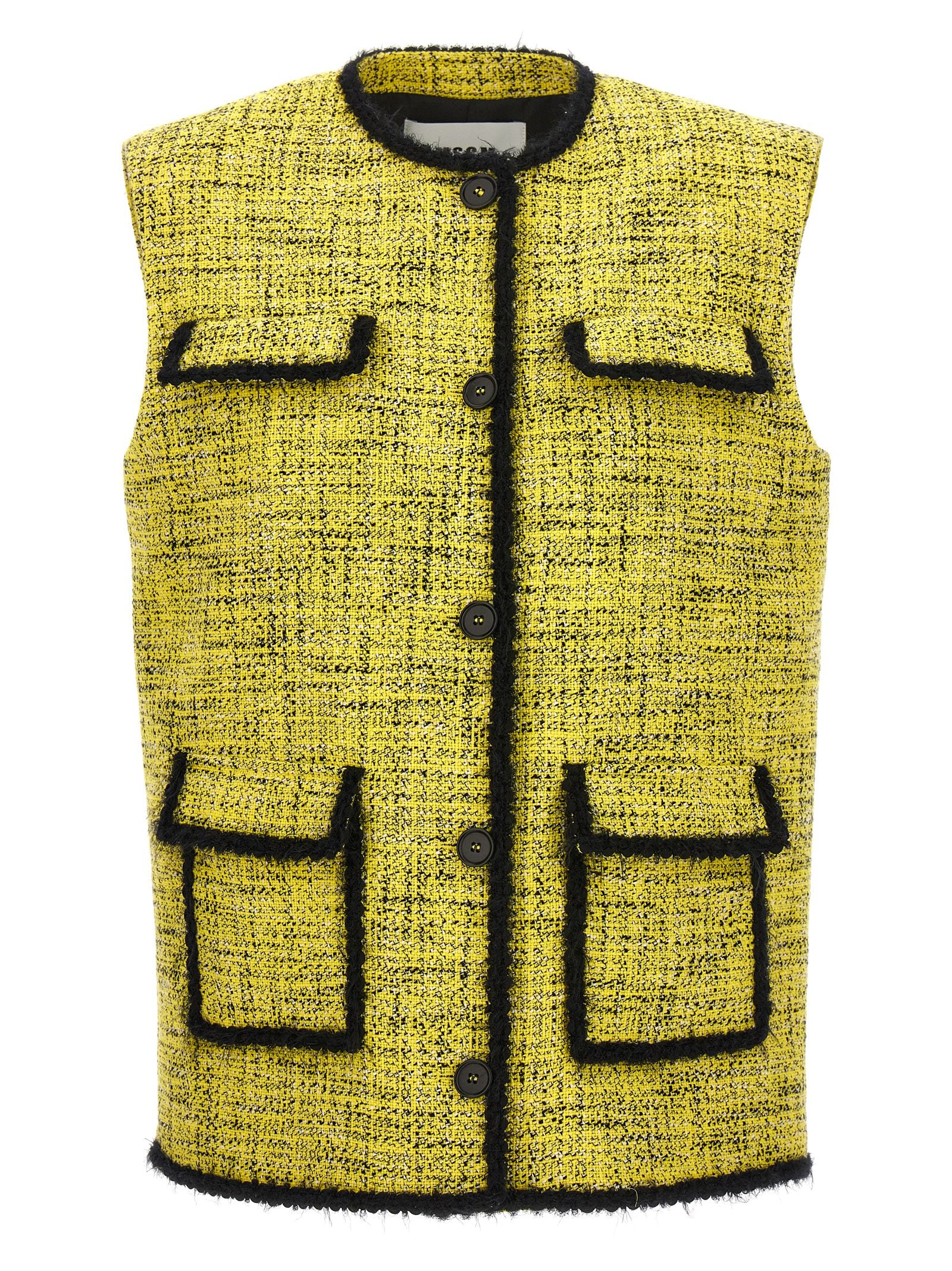 Msgm Tweed Vest