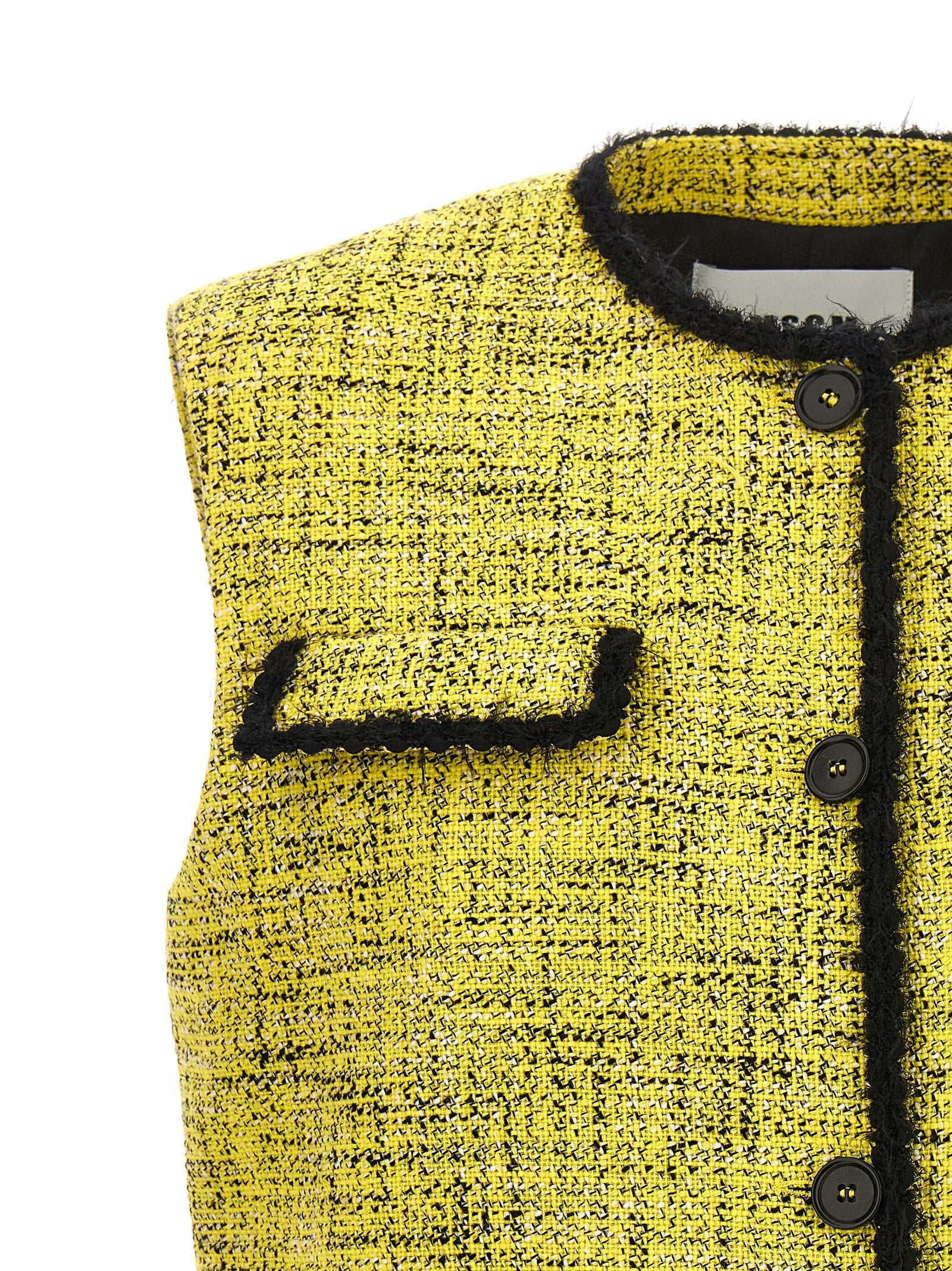 Msgm Tweed Vest