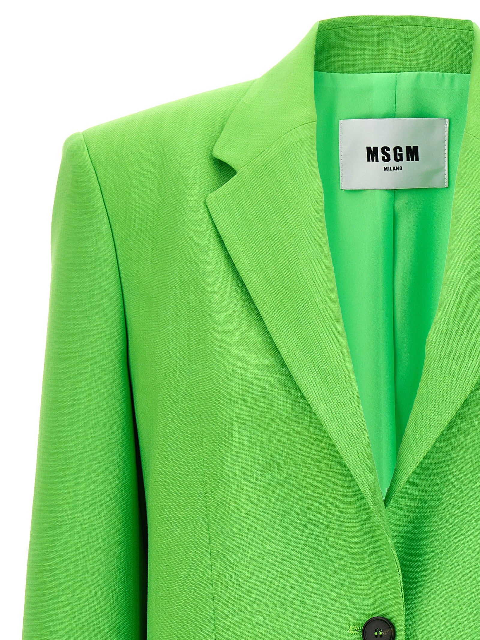 Msgm Single-Breasted Blazer