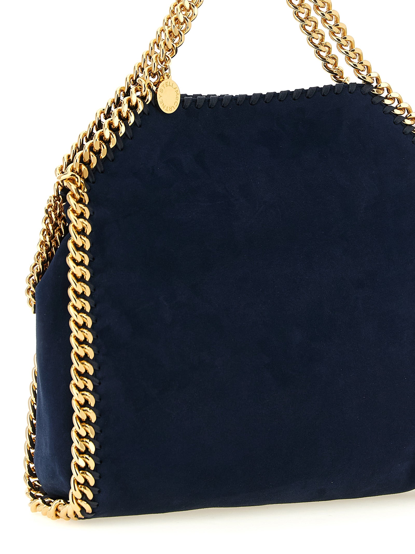 Stella Mccartney 'Falabella Mini' Suede Shoulder Bag