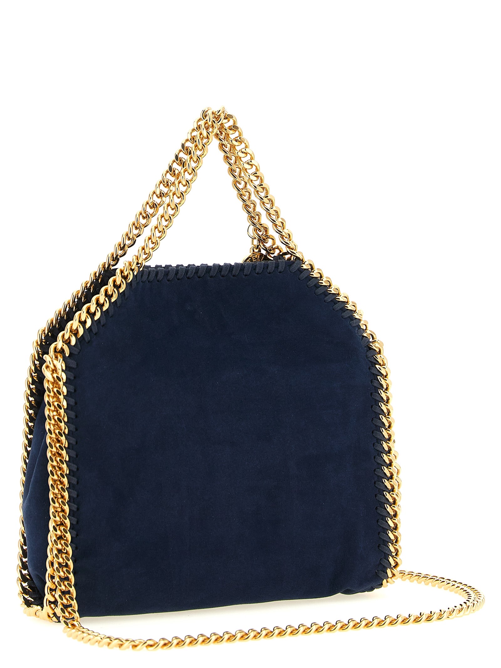 Stella Mccartney 'Falabella Mini' Suede Shoulder Bag