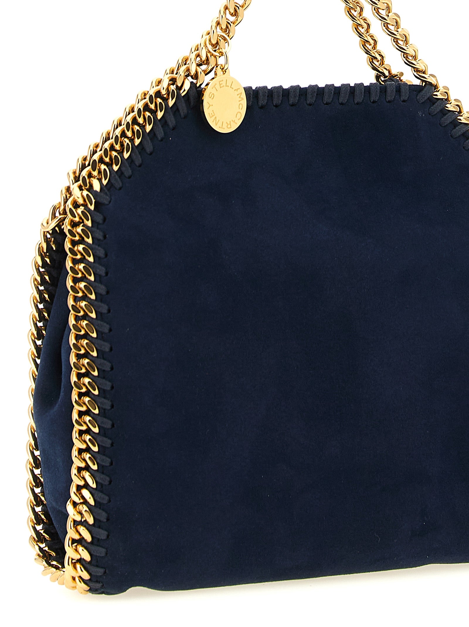 Stella Mccartney 'Falabella Mini' Suede Shoulder Bag