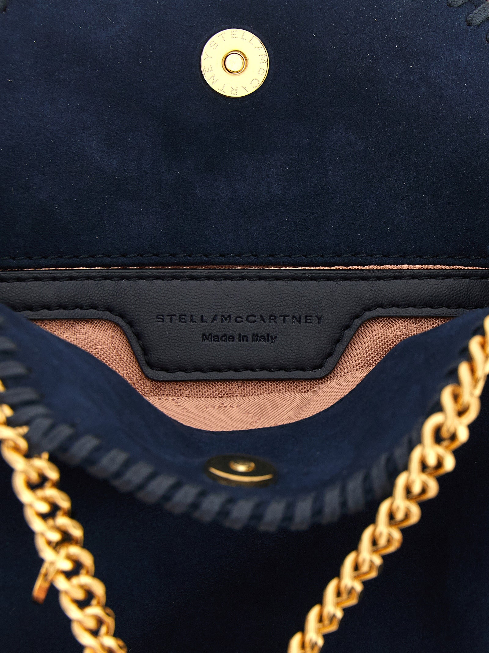 Stella Mccartney 'Falabella Mini' Suede Shoulder Bag