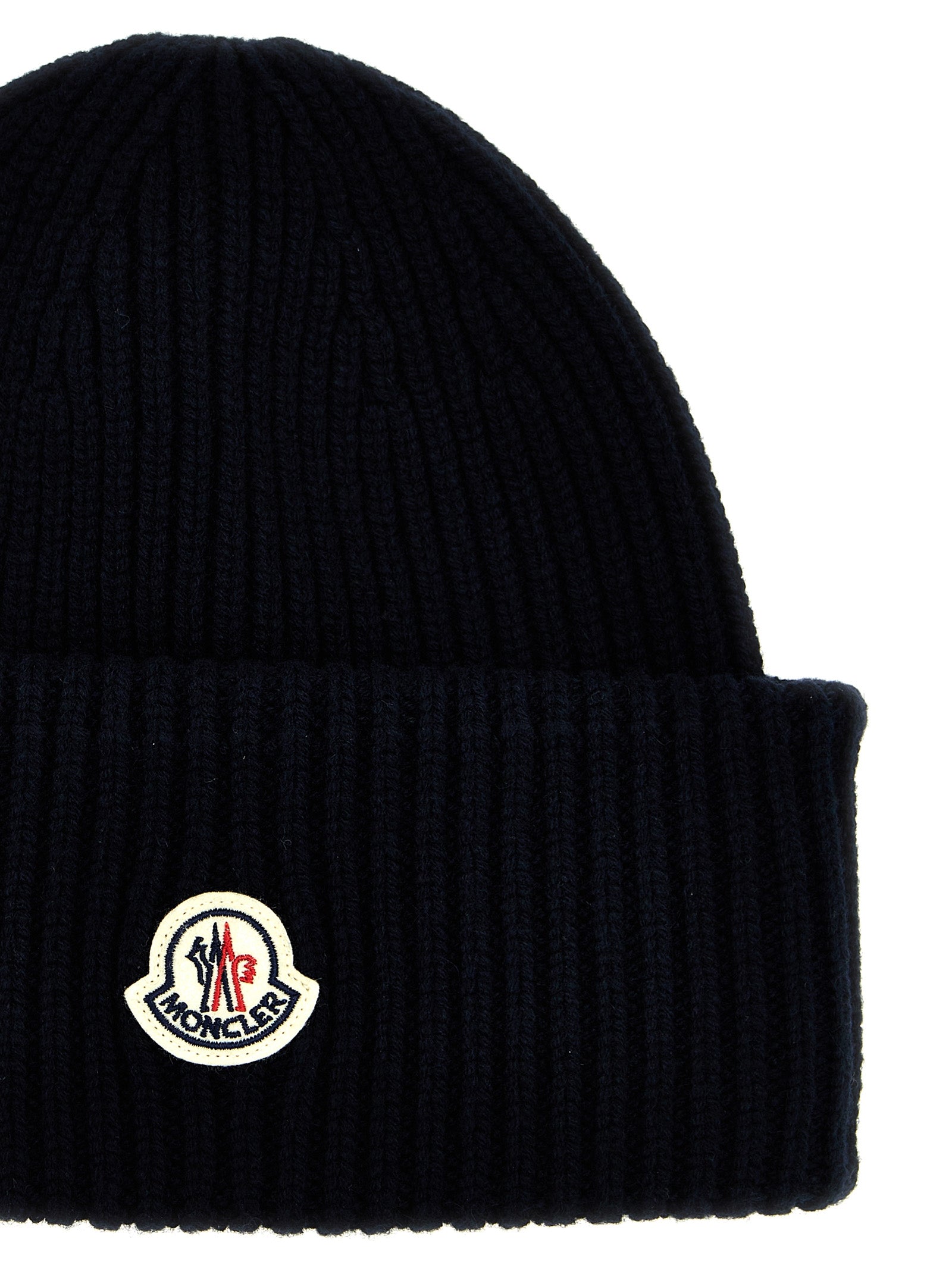 Moncler Logo Patch Beanie