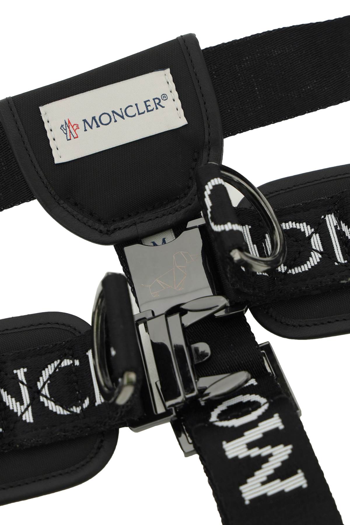 Moncler X Poldo Branded Webbing Harness