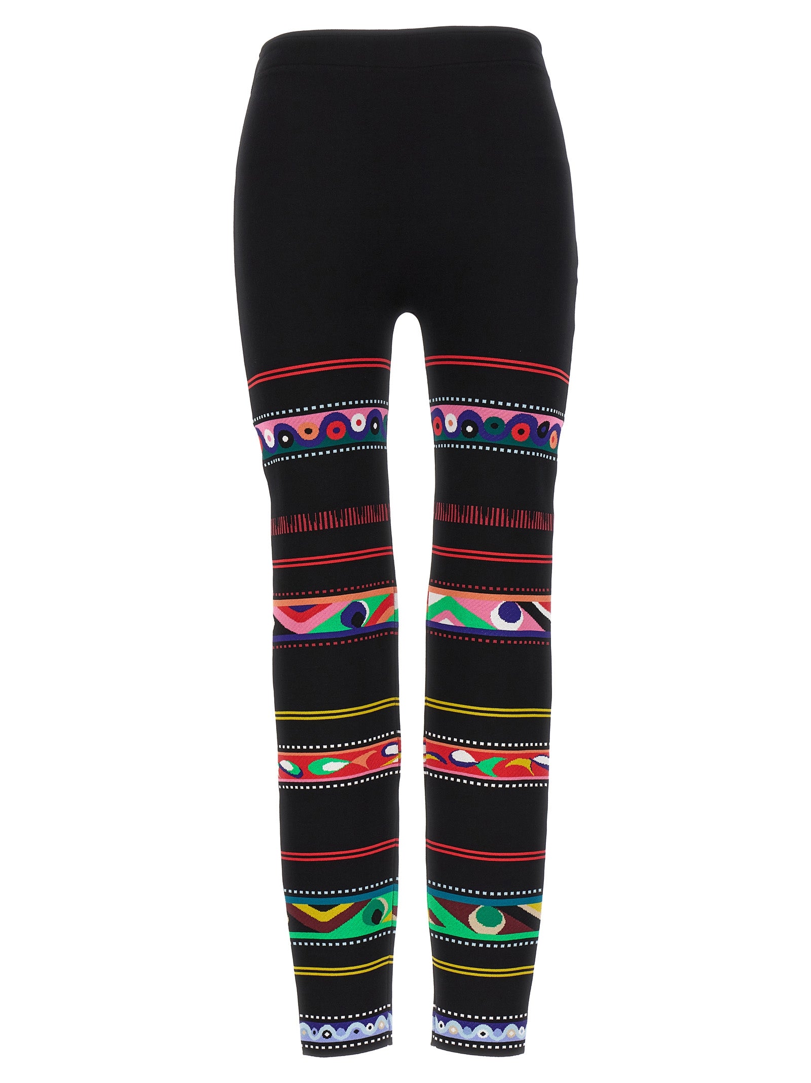 Emilio Pucci Jacquard Patterned Leggings