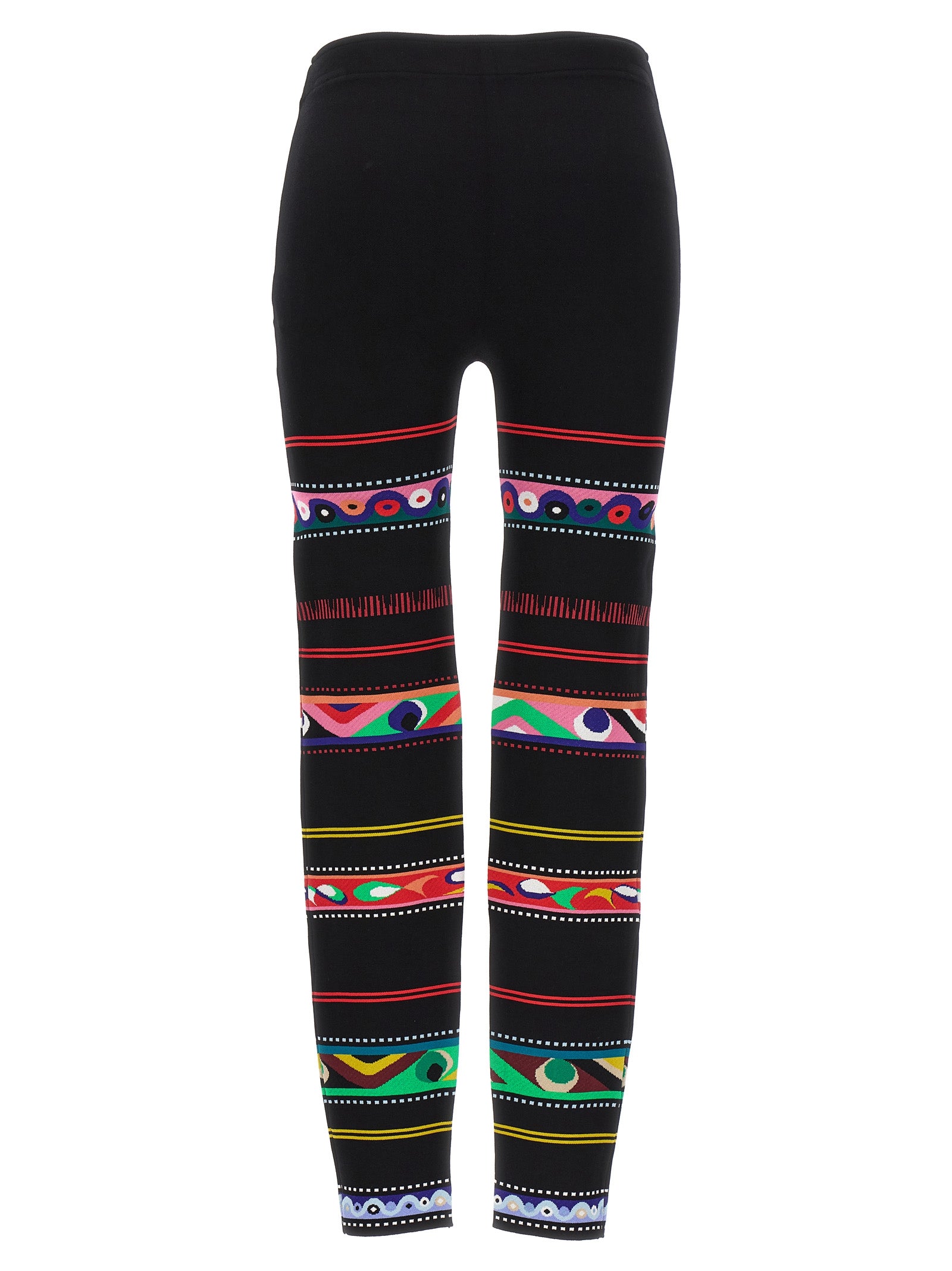 Emilio Pucci Jacquard Patterned Leggings