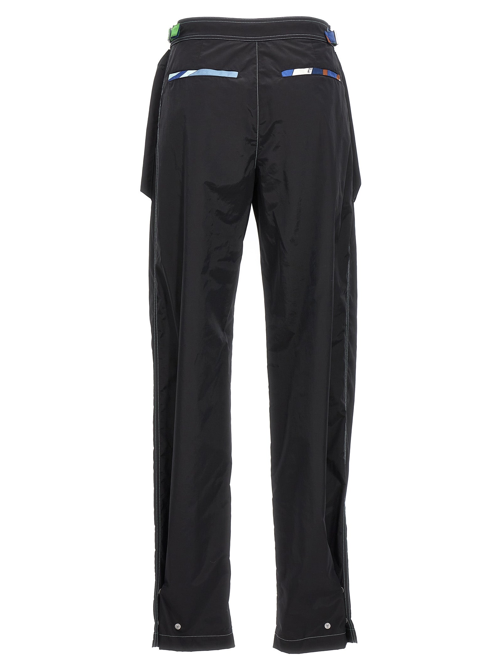 Emilio Pucci Logo Nylon Pants