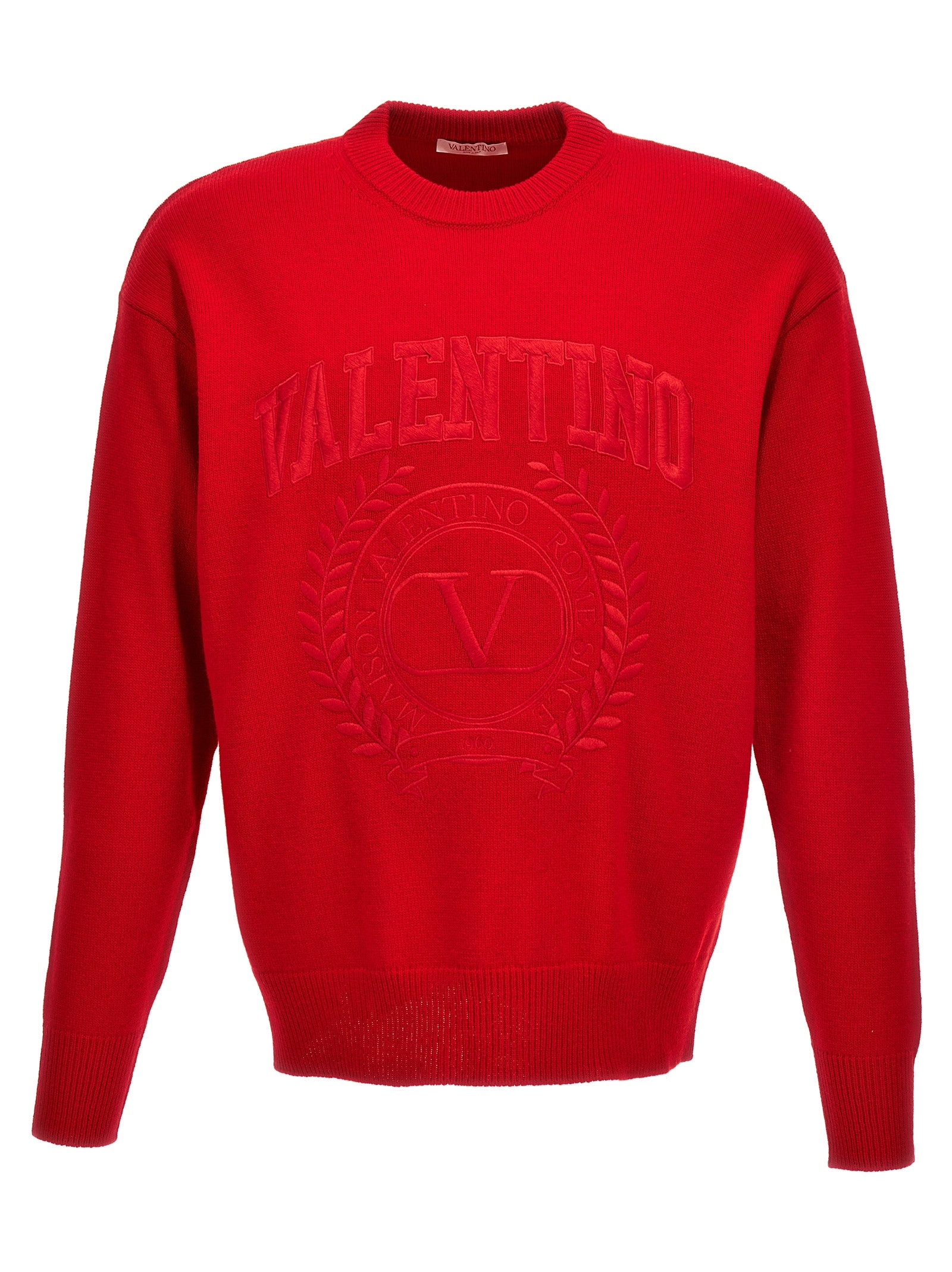 Valentino Garavani Valentino Logo Embroidery Sweater