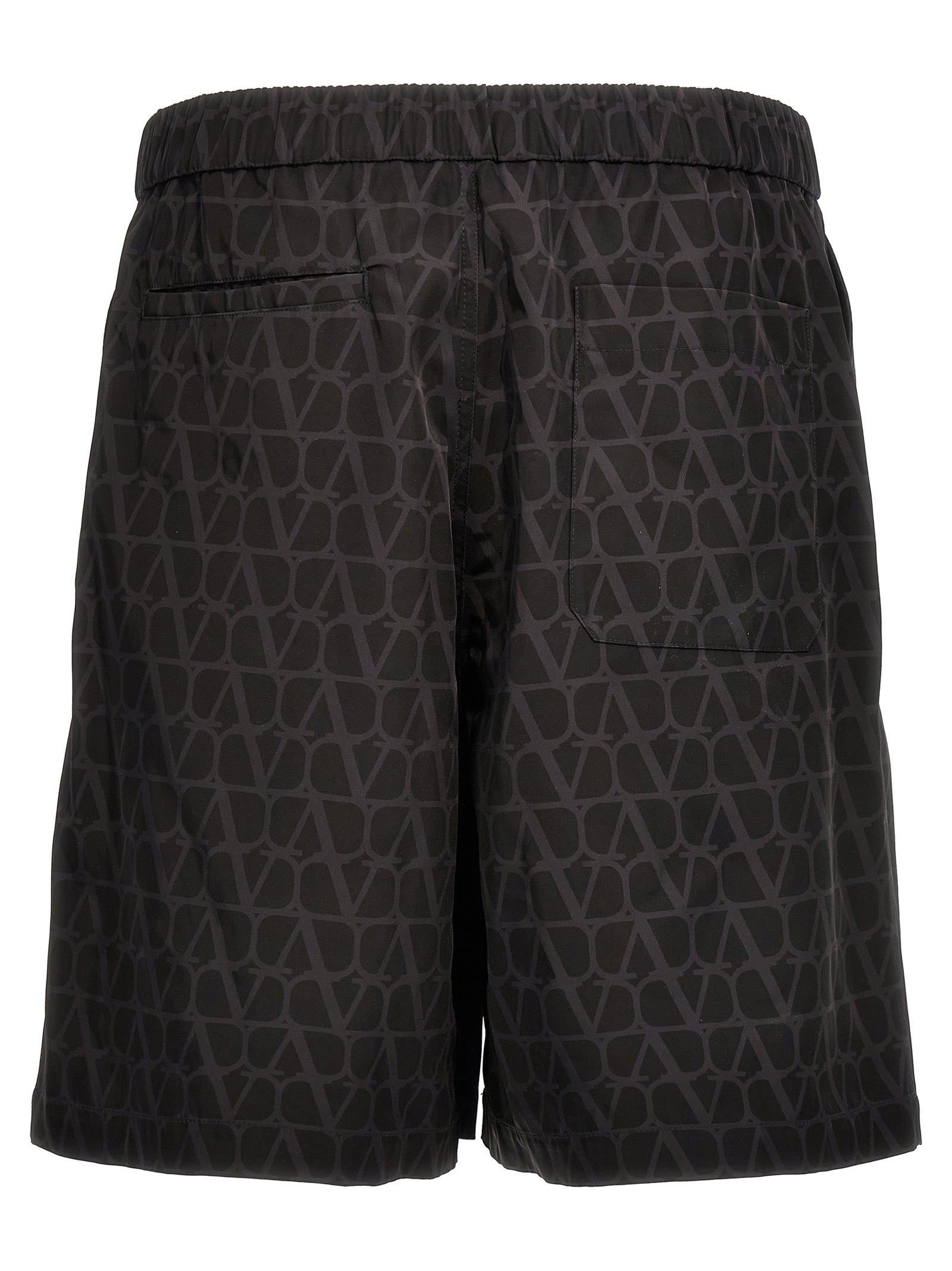 Valentino Garavani 'Toile Iconographe' Valentino Bermuda Shorts