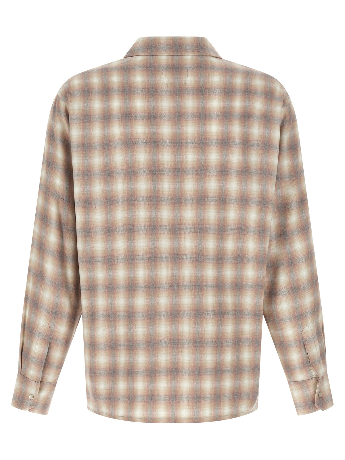 Second/Layer Check Dégradé Shirt