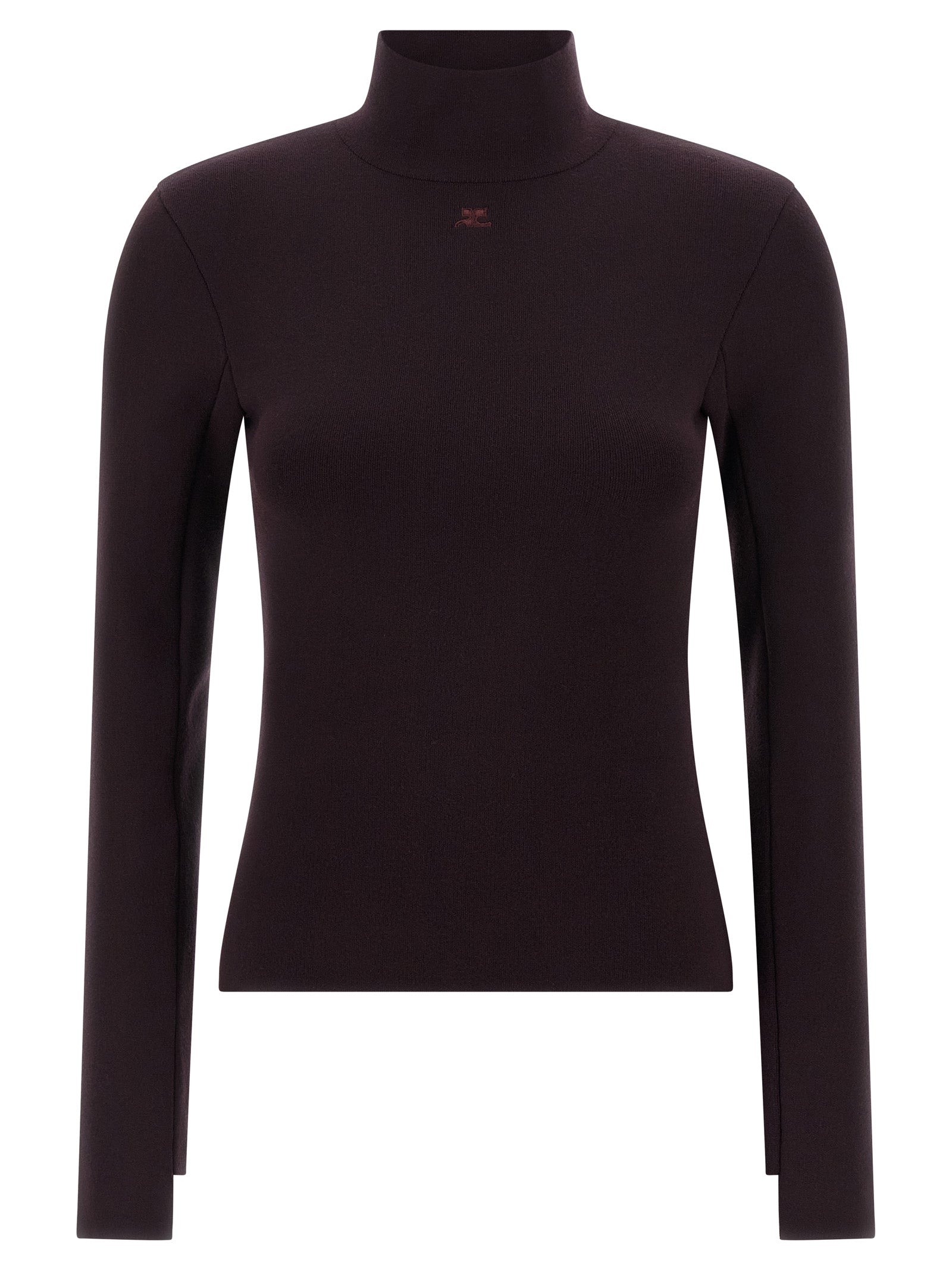 Courreges Interlock Viscose Sweater