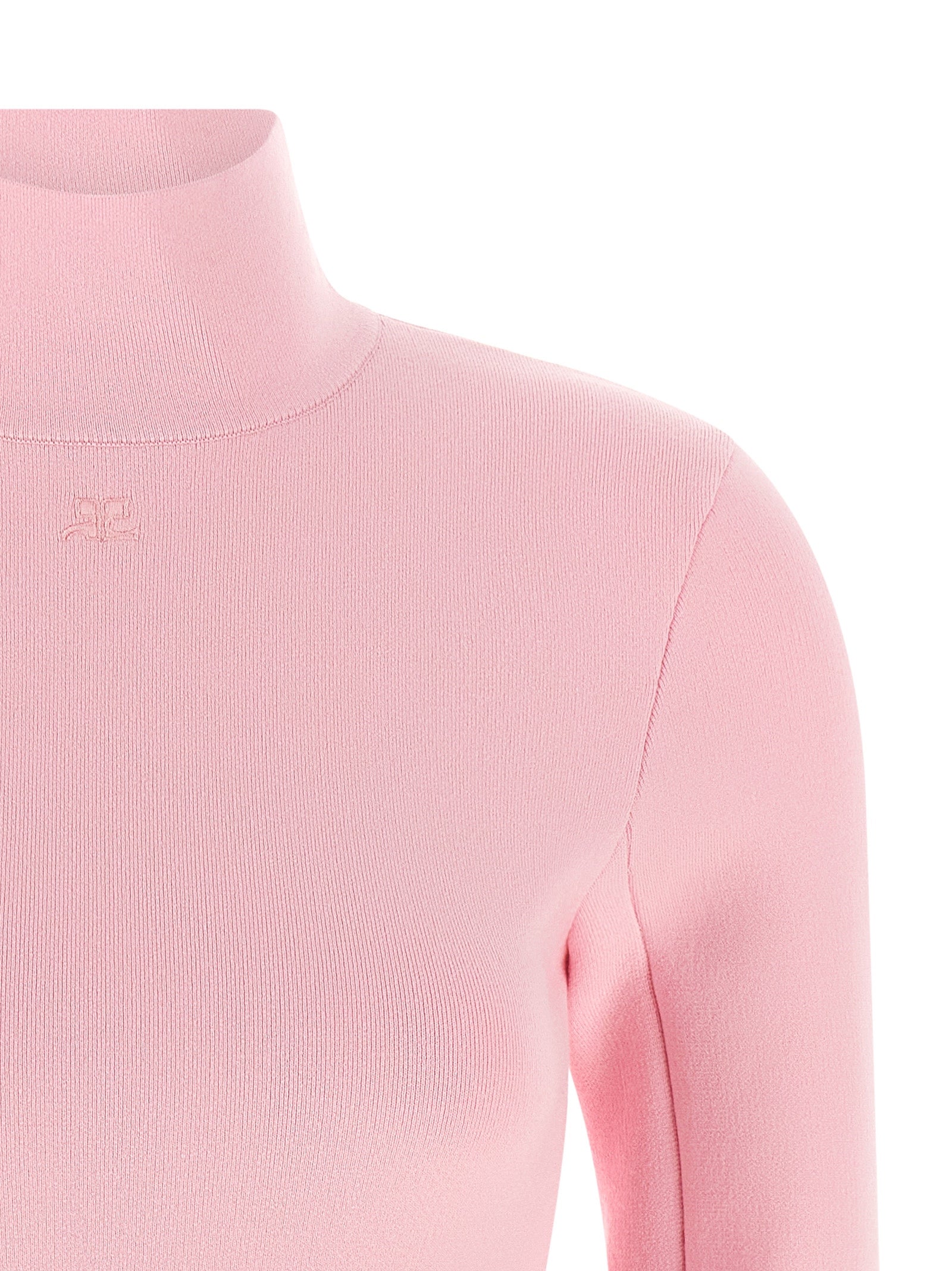 Courreges Interlock Viscose Sweater