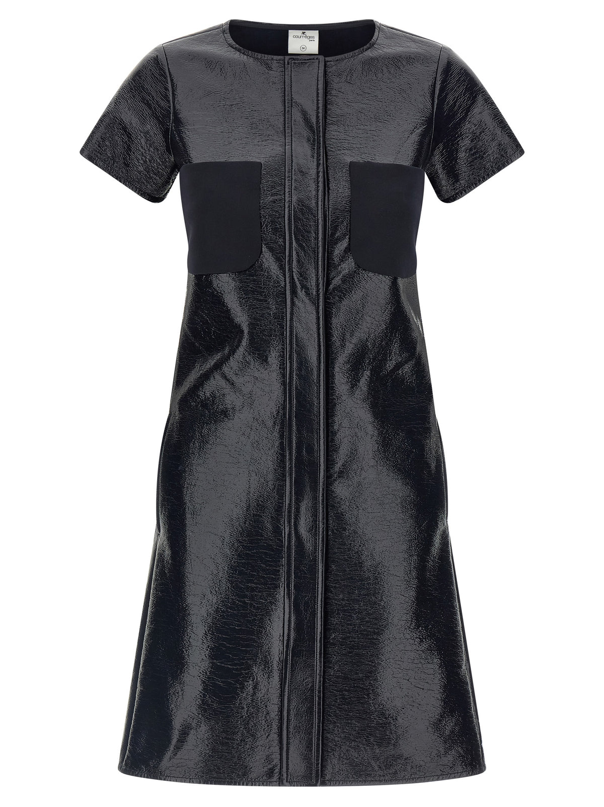 Courreges '2-Pocket Vinyl' Dress