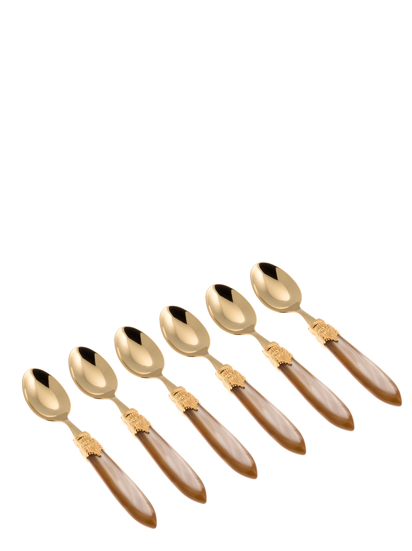 Rivadossi 'Laura' Coffee 6 Teaspoons Set