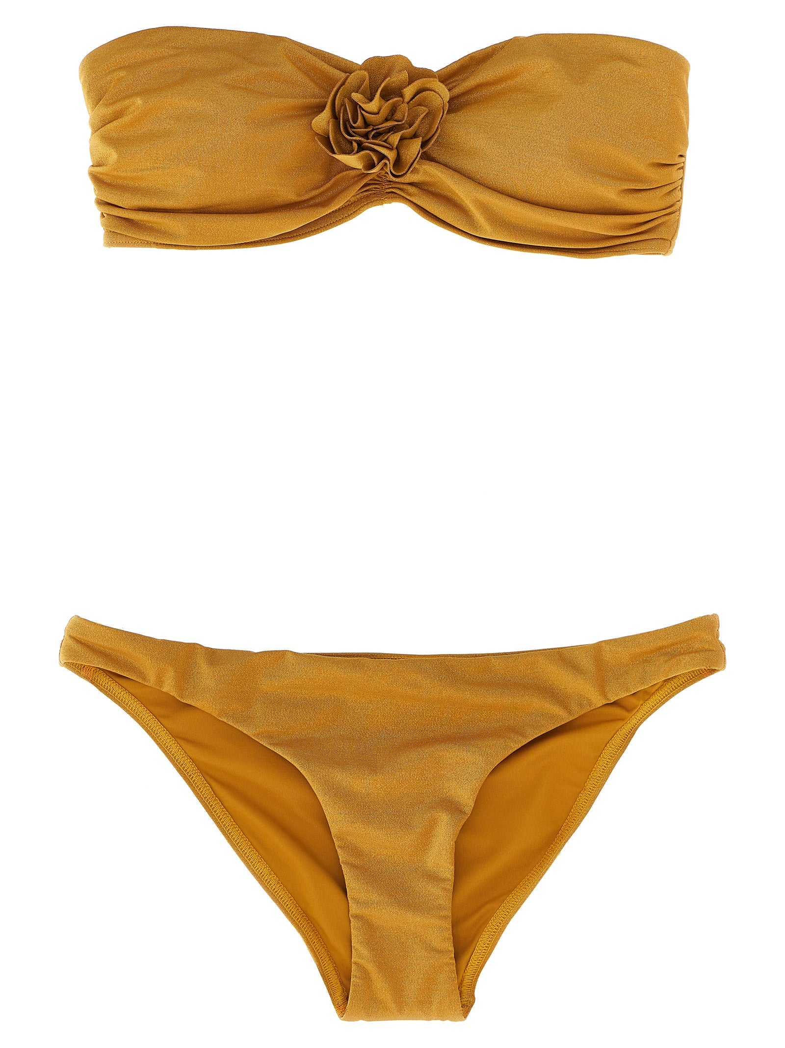 Zimmermann 'Lucky Bandeau Flower' Bikini