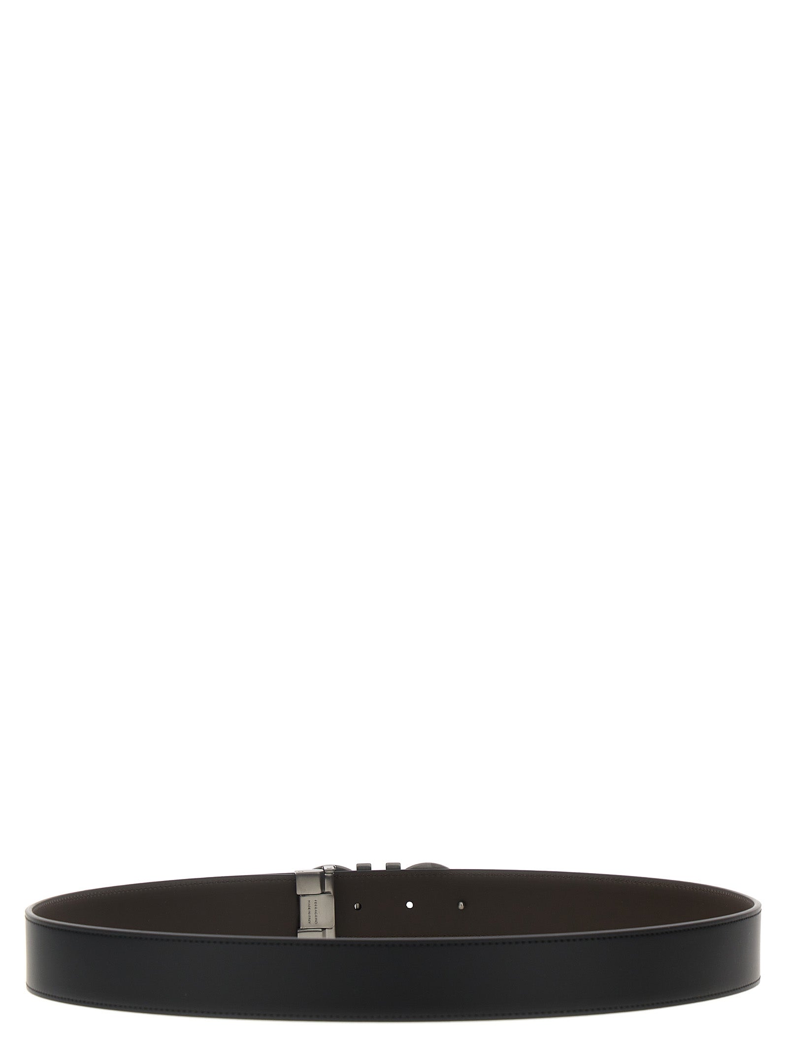 Ferragamo 'Gancini' Reversible Belt