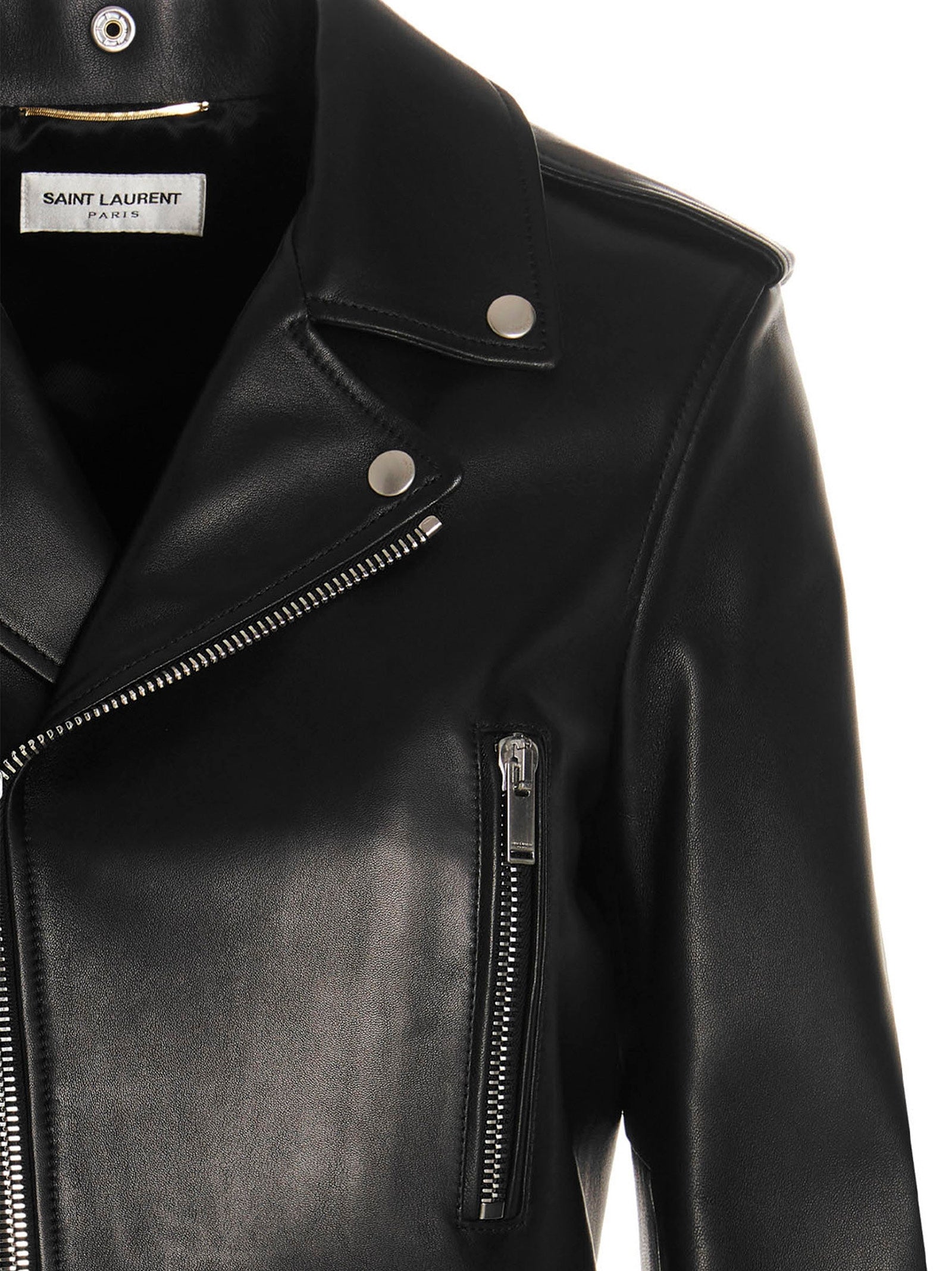 Saint Laurent 'Motorcycle' Biker Jacket