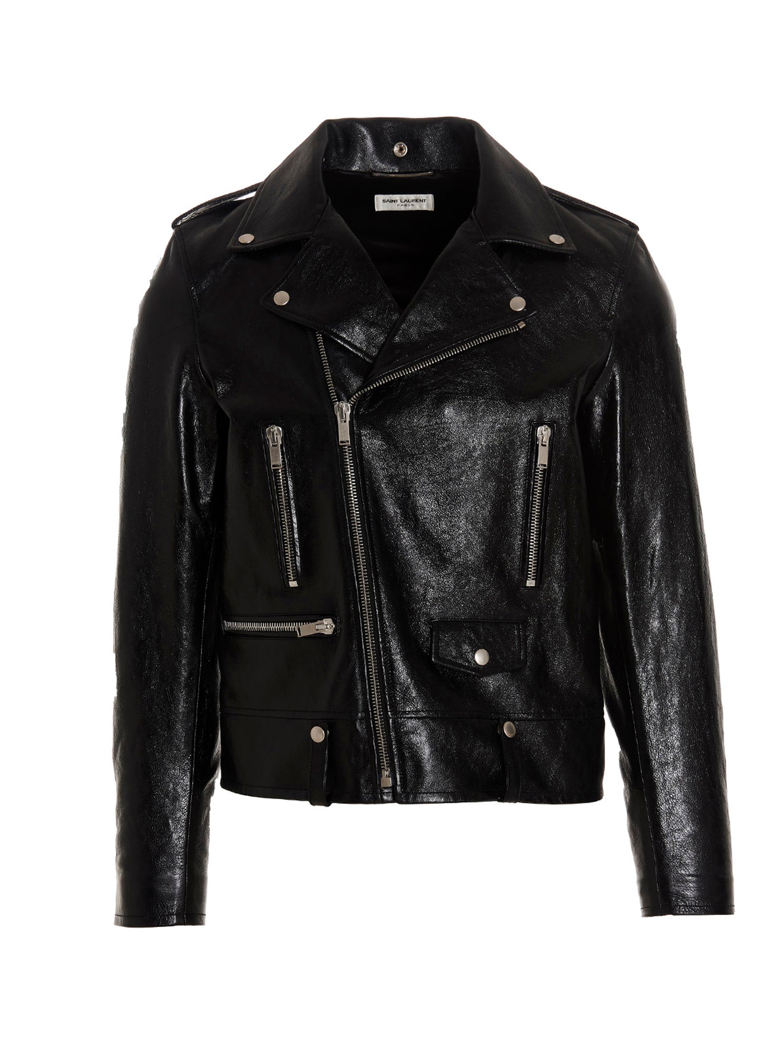 Saint Laurent 'Classic Motorcycle' Leather Jacket