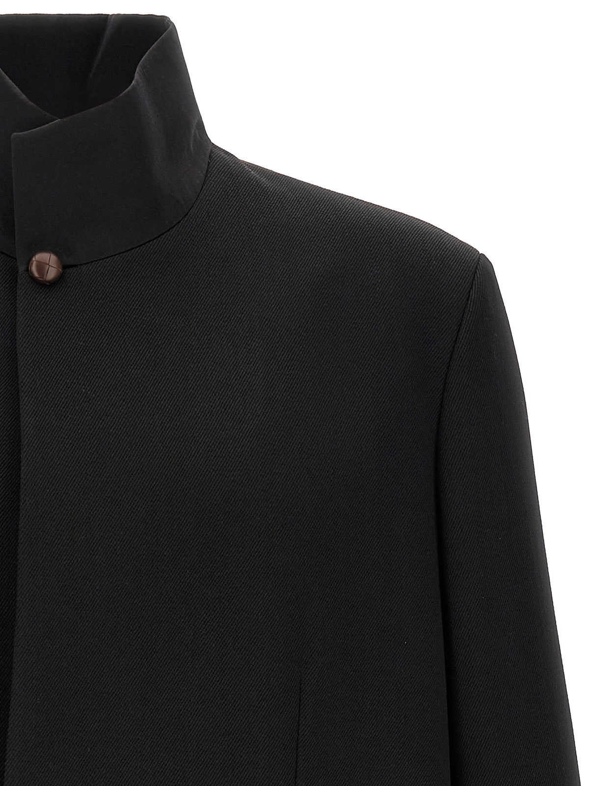 Zegna Wool Blazer With Buttons