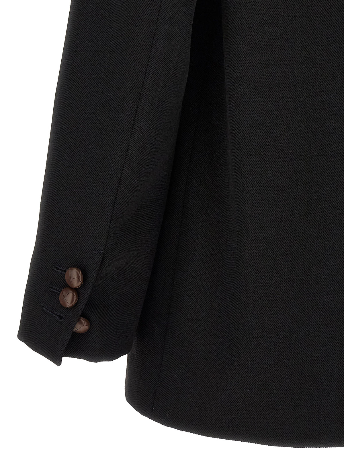 Zegna Wool Blazer With Buttons