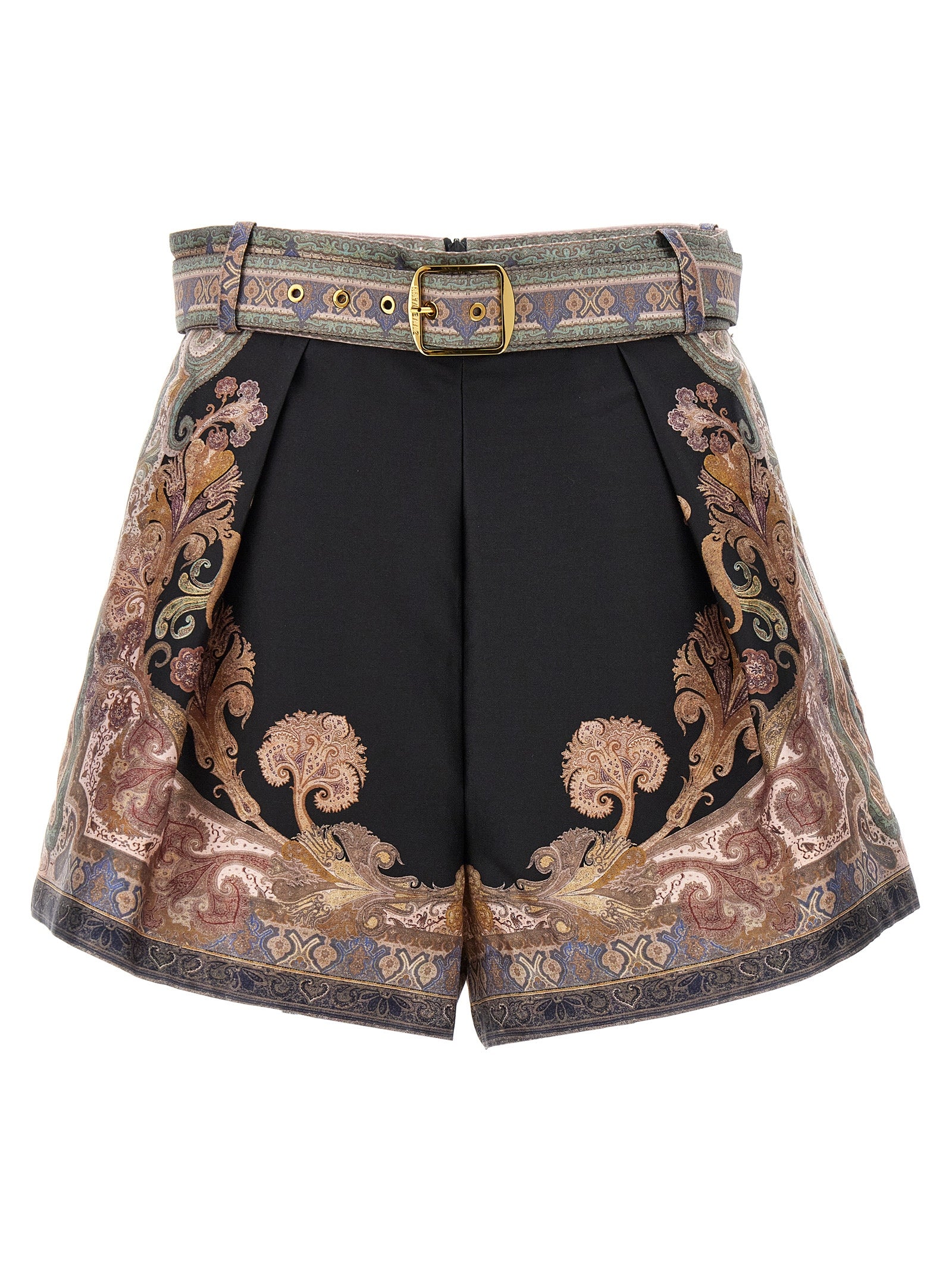 Zimmermann 'Illustration Tuck' Shorts