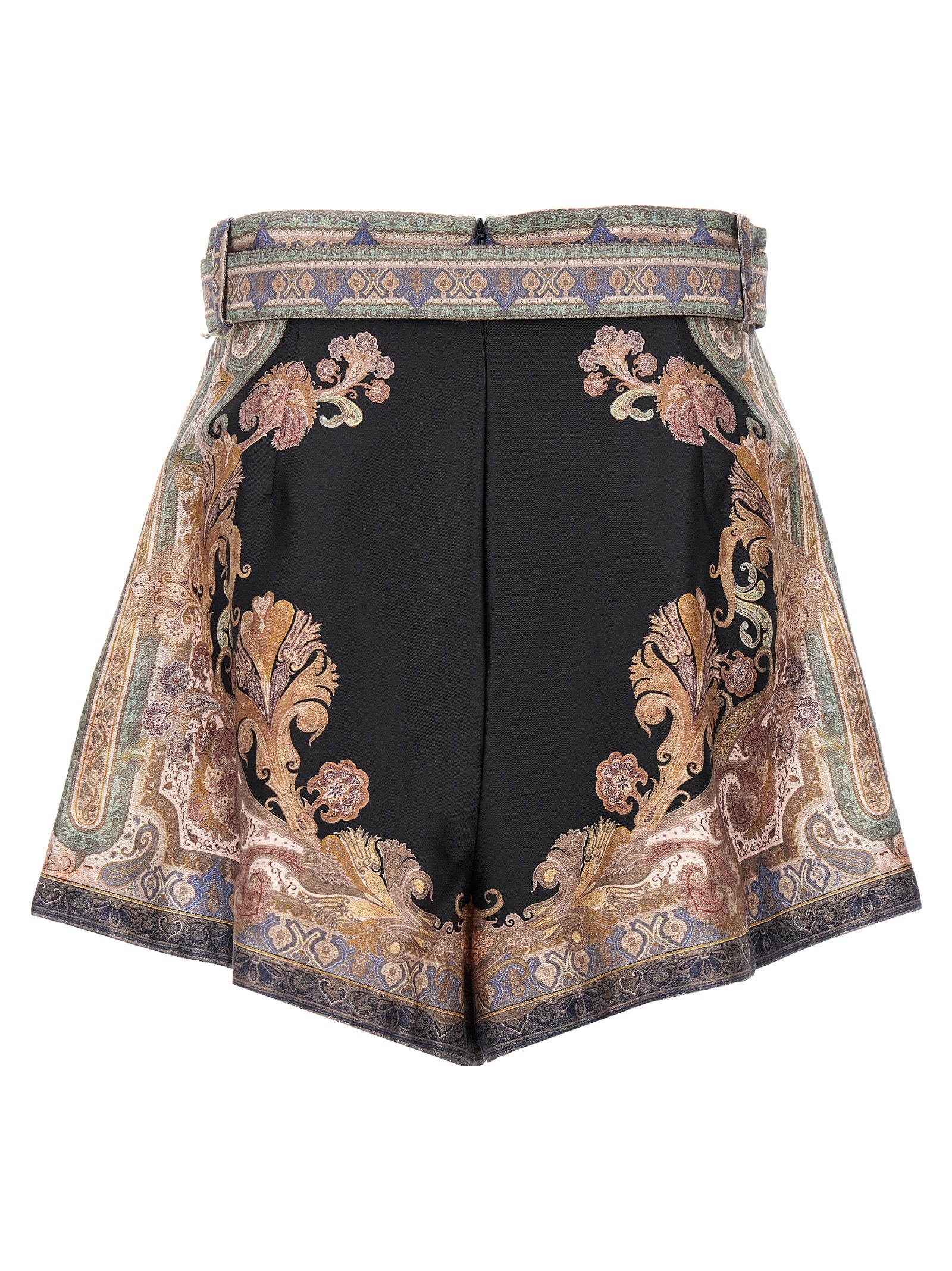 Zimmermann 'Illustration Tuck' Shorts