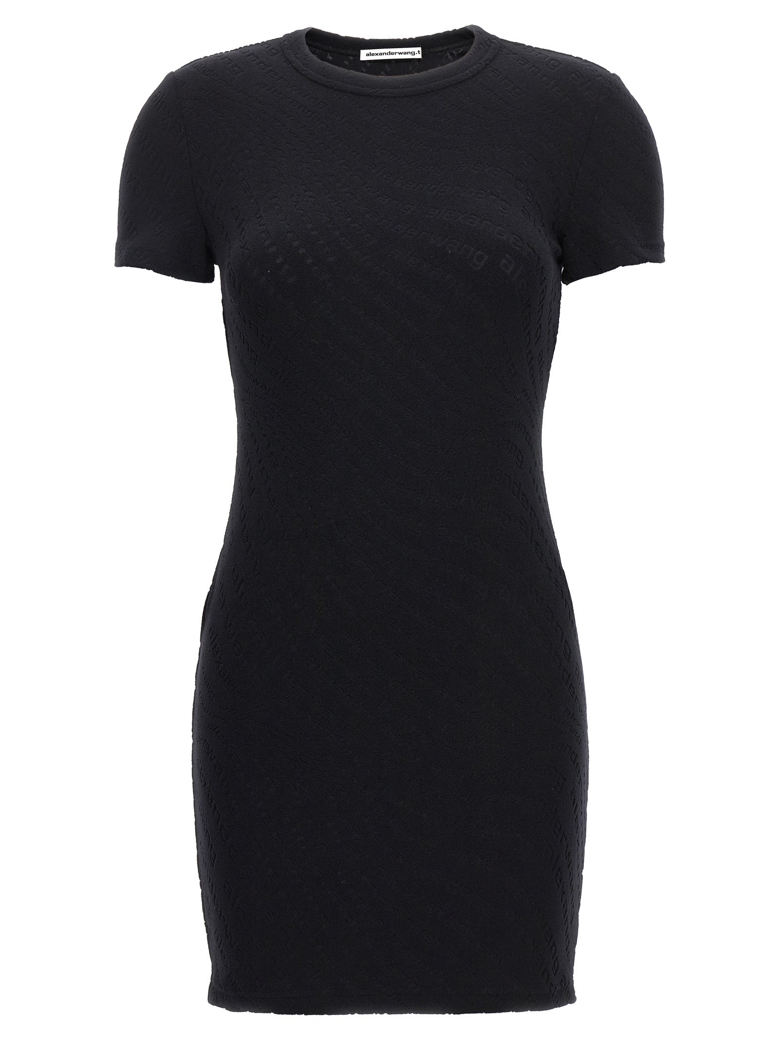 T By Alexander Wang Logo Dress