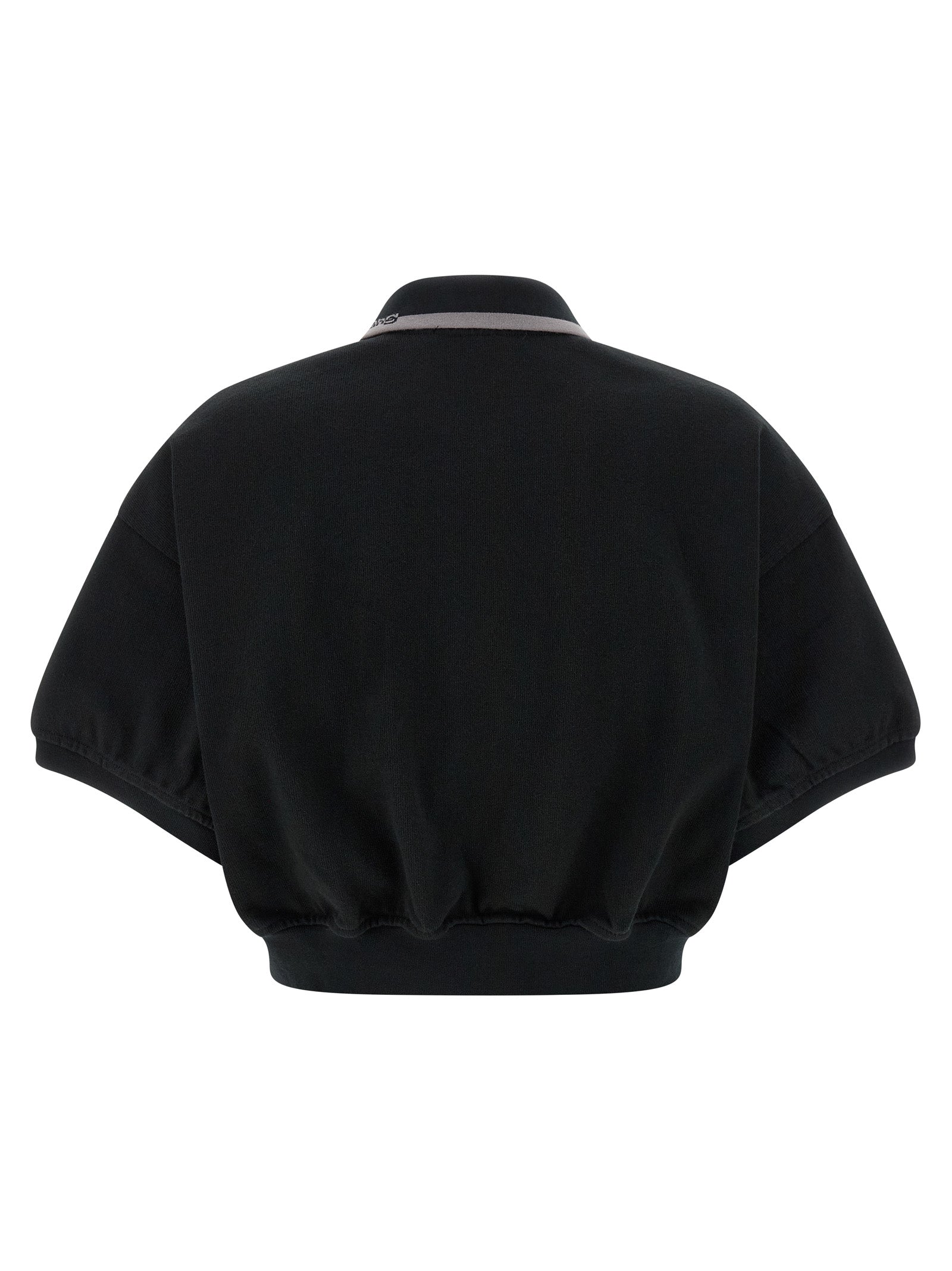 T By Alexander Wang Intarsia Collar Polo Shirt