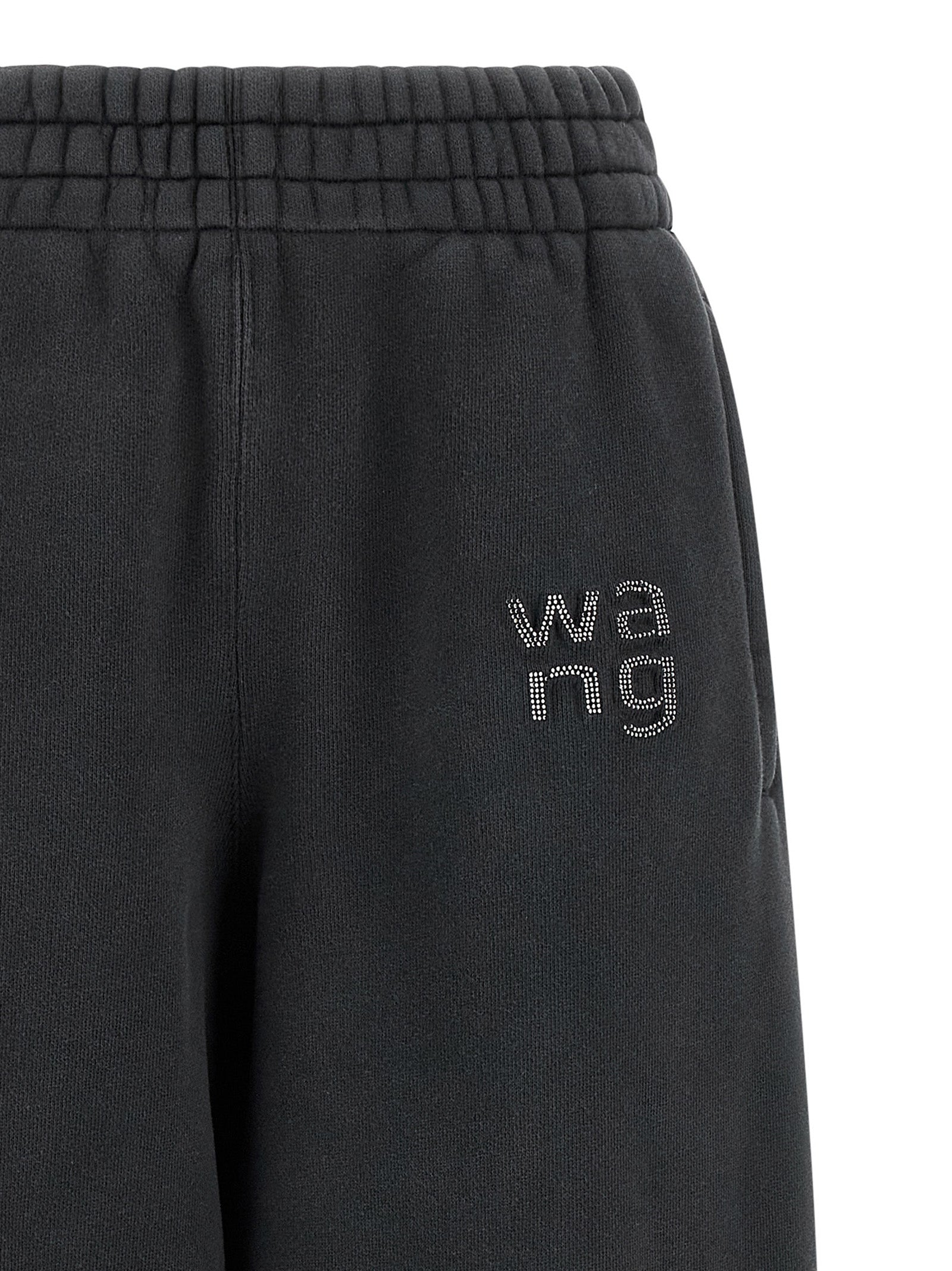 T By Alexander Wang 'Hotfix Logo' Joggers