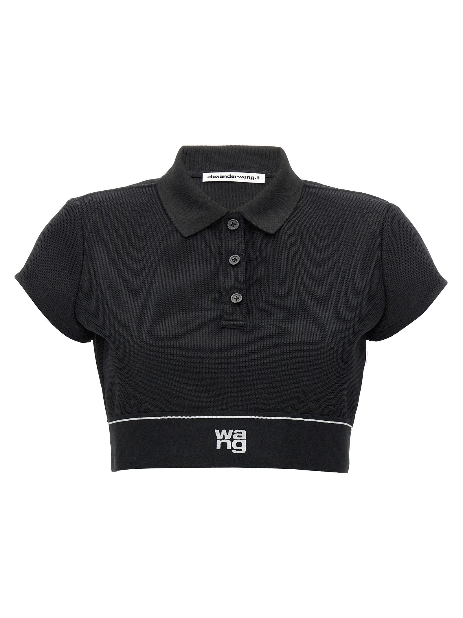 T By Alexander Wang 'Cheerleader Top' Polo Shirt