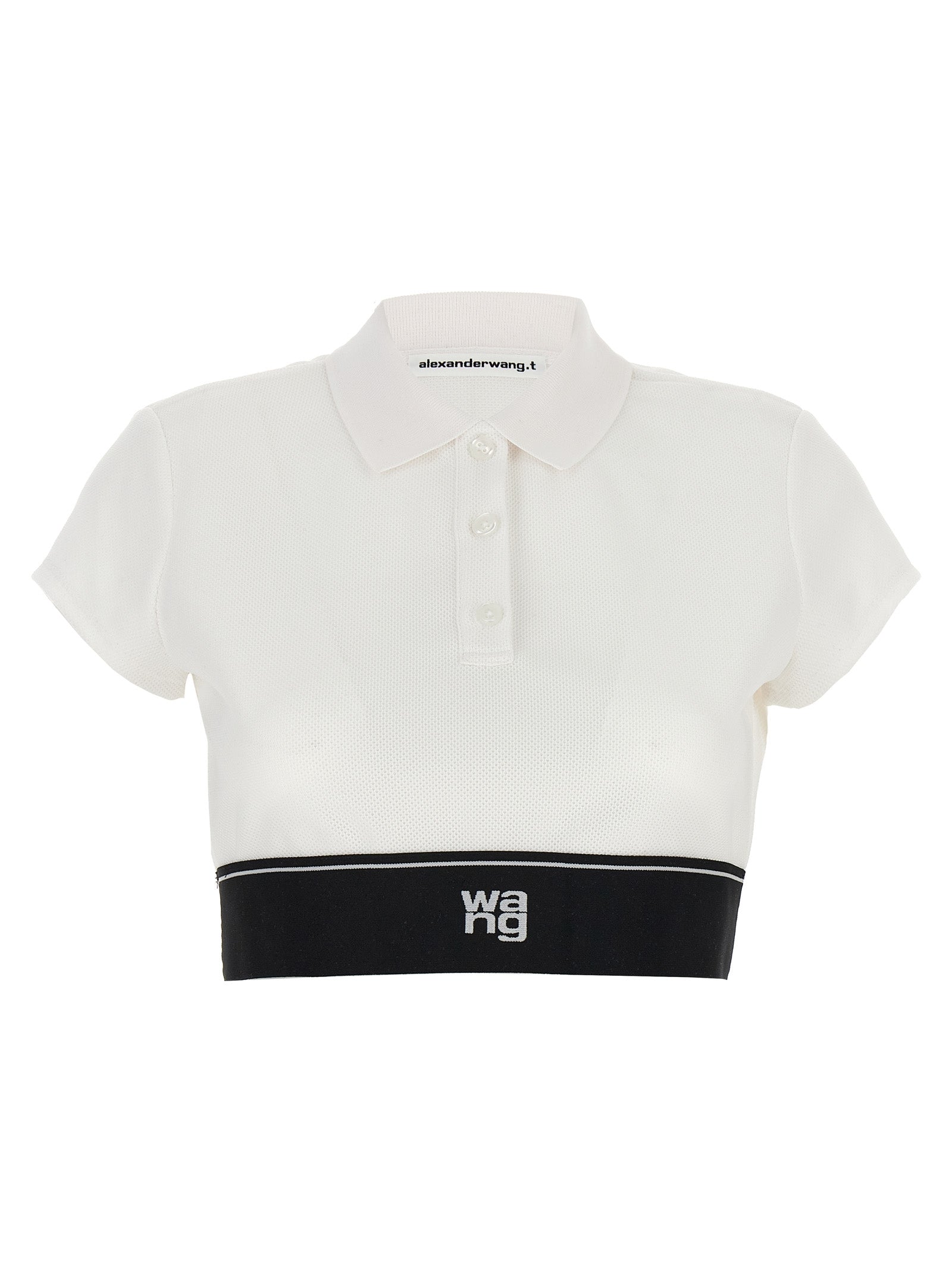 T By Alexander Wang 'Cheerleader Top' Polo Shirt