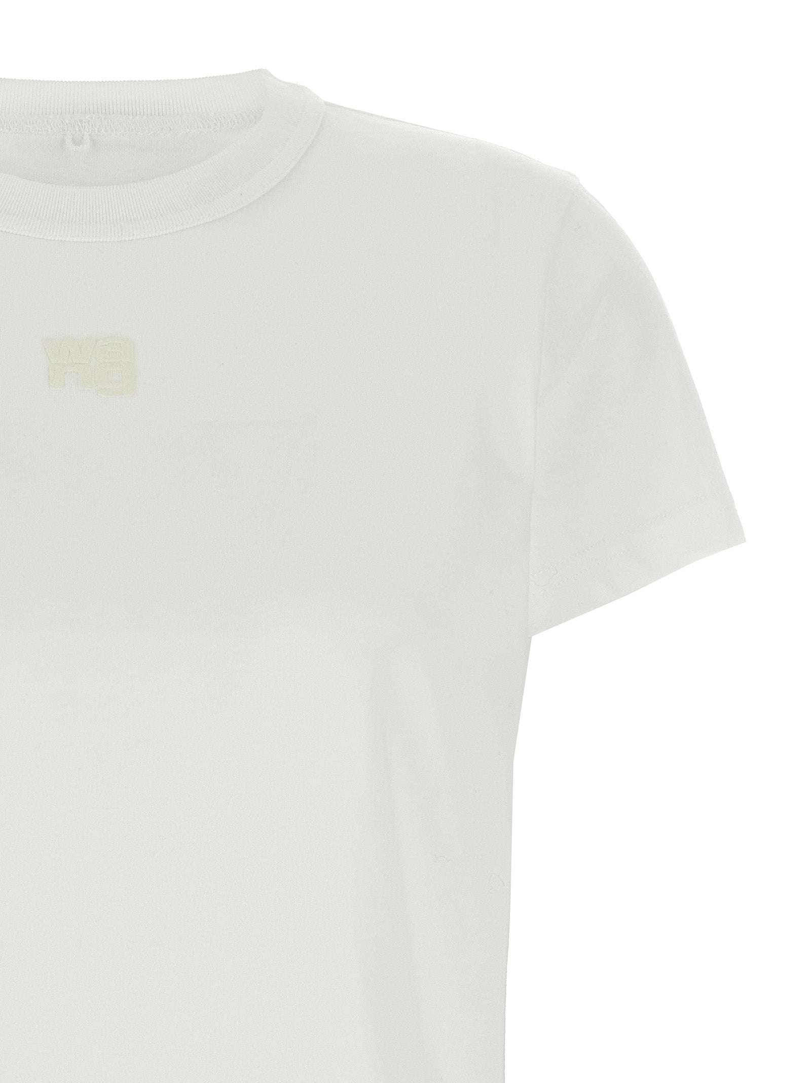 T By Alexander Wang 'Essential Jsy Shrunk' T-Shirt