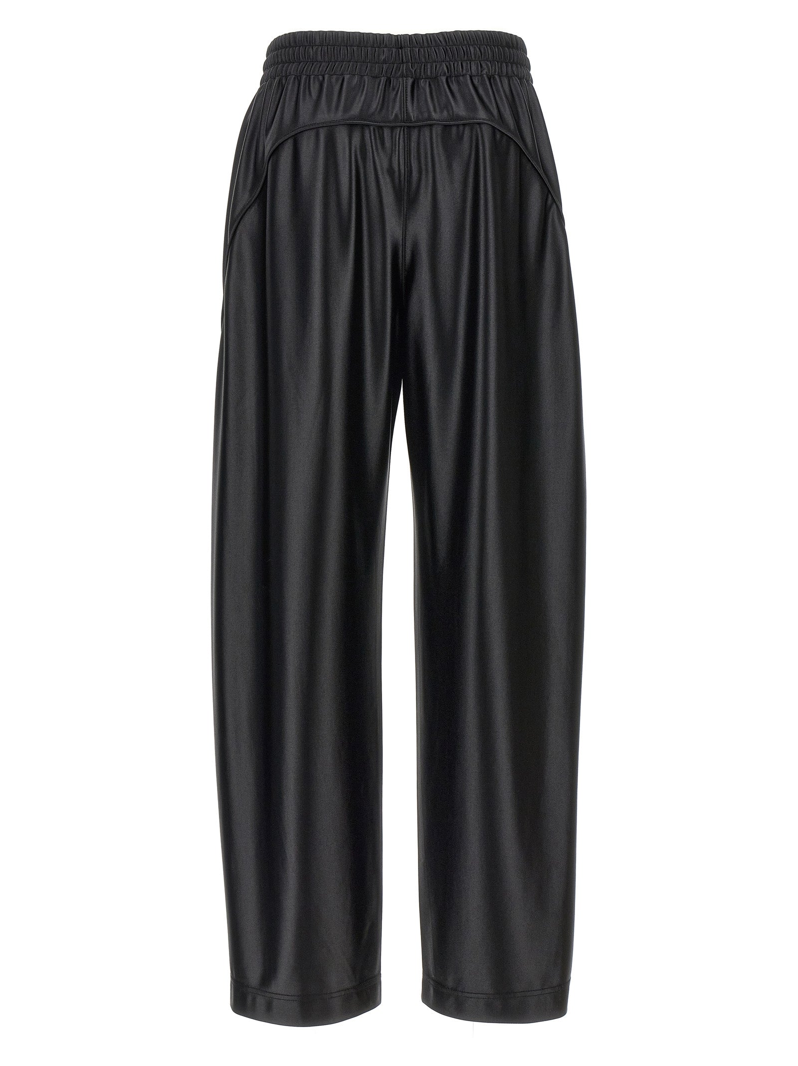 T By Alexander Wang Logo Label Trousers