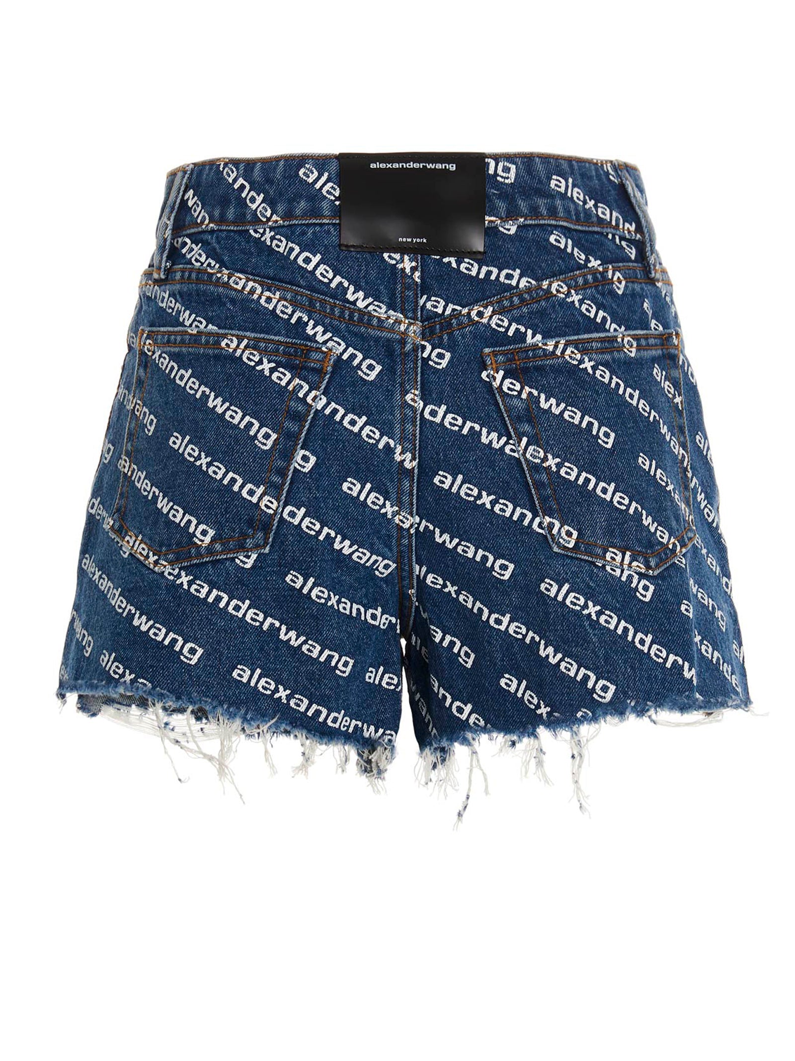 Denim X Alexander Wang 'Bite' Shorts