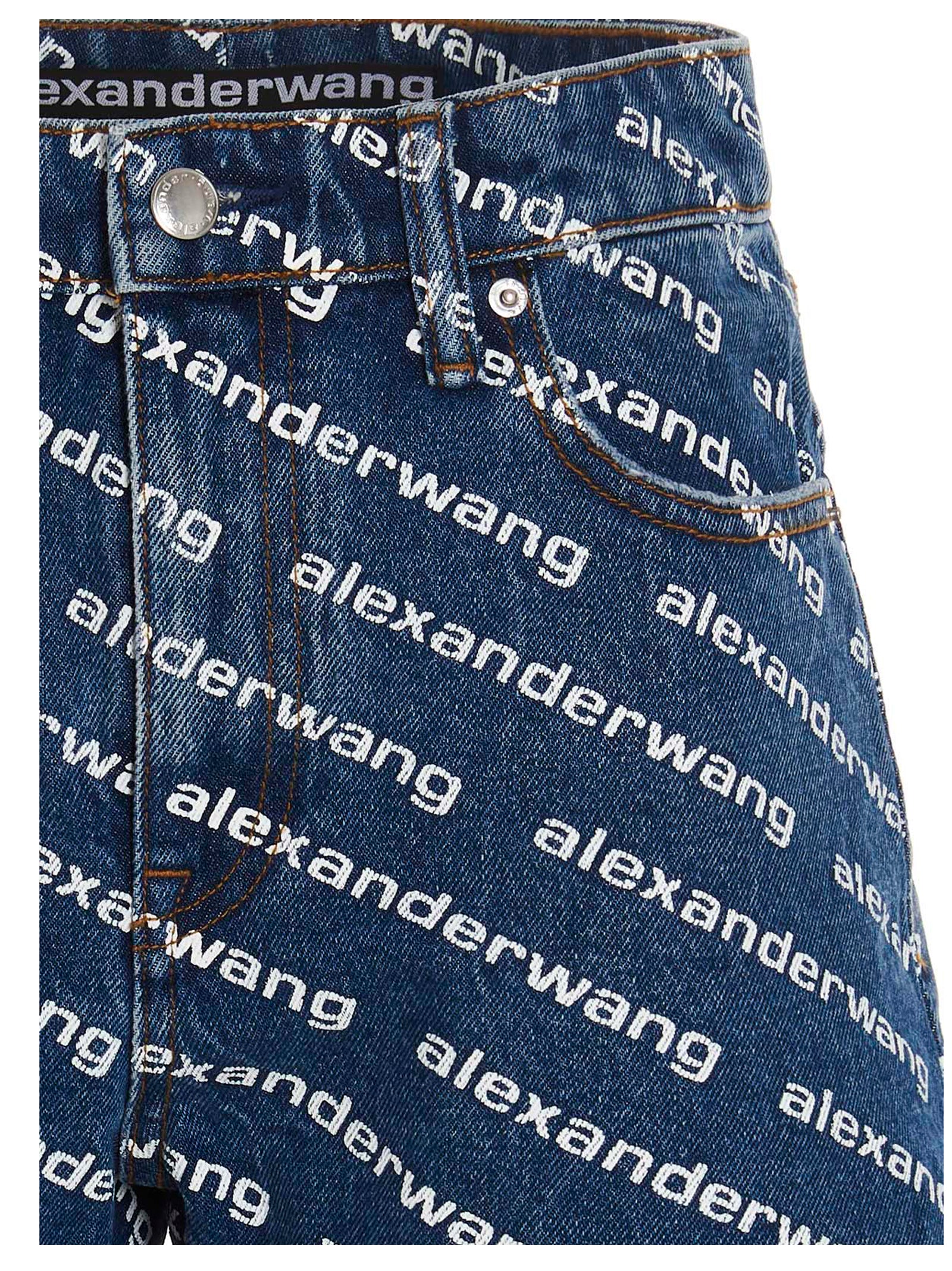 Denim X Alexander Wang 'Bite' Shorts