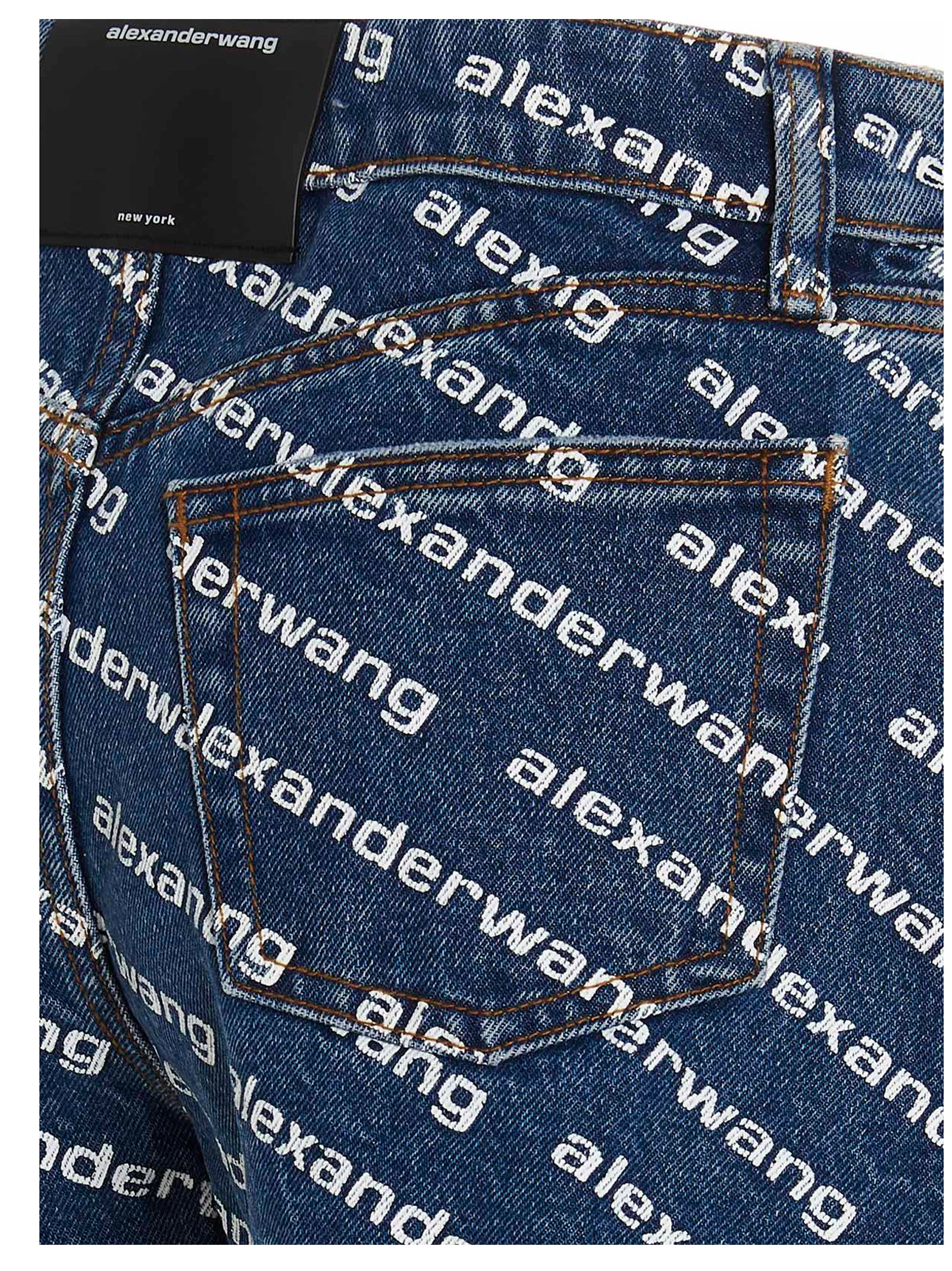 Denim X Alexander Wang 'Bite' Shorts