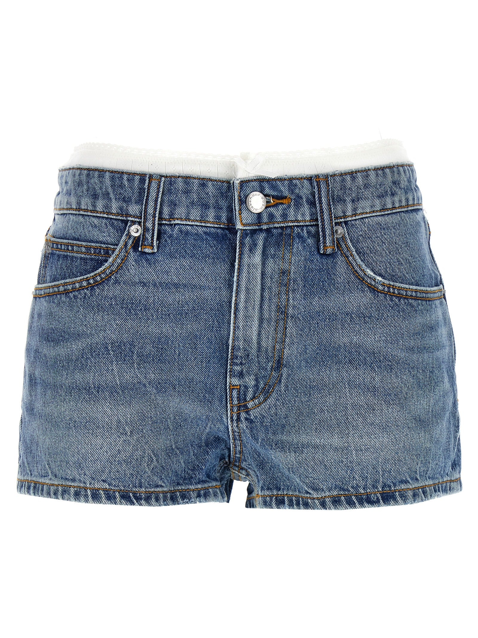 Denim X Alexander Wang Denim Shorts