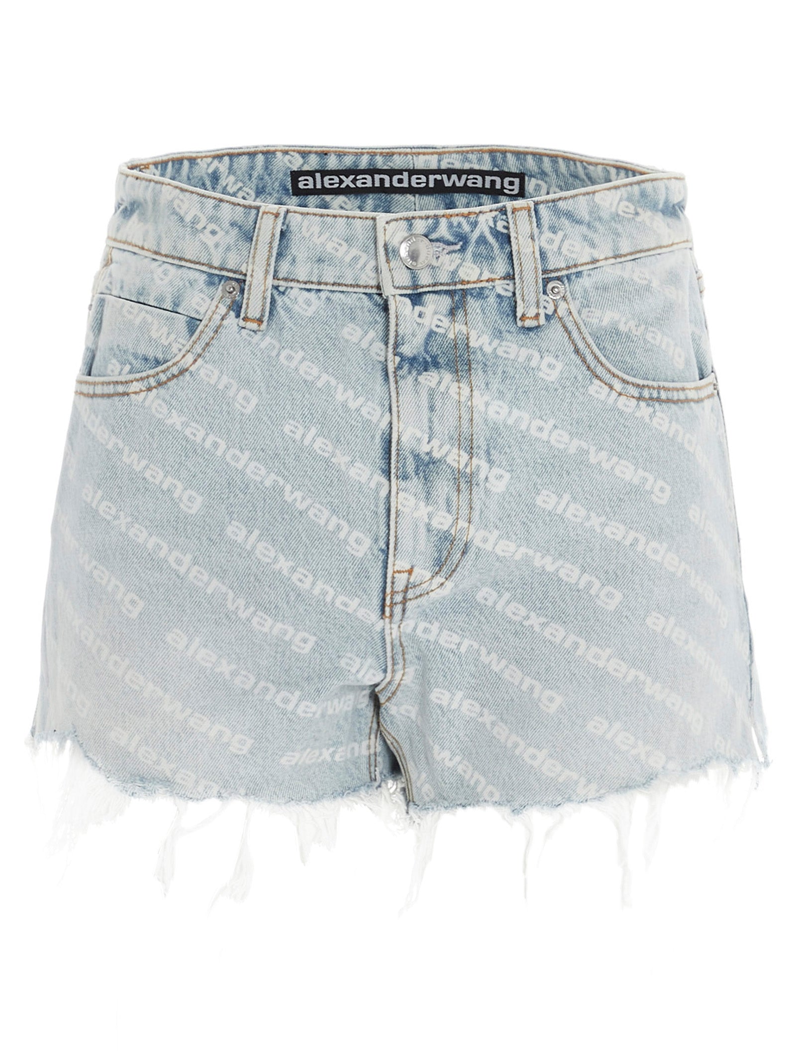 Denim X Alexander Wang 'Bite' Shorts