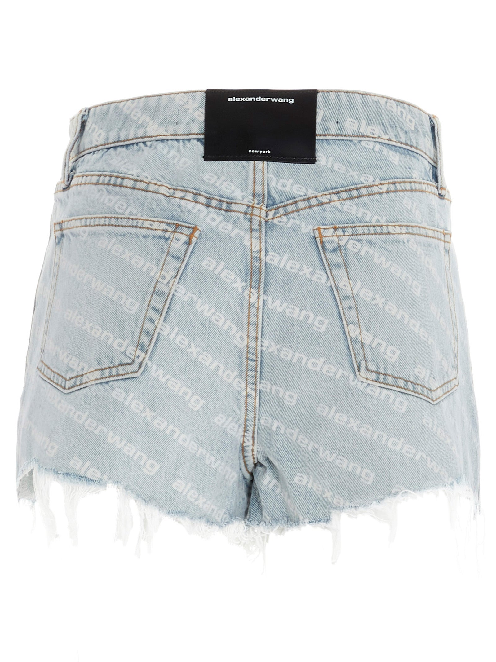 Denim X Alexander Wang 'Bite' Shorts