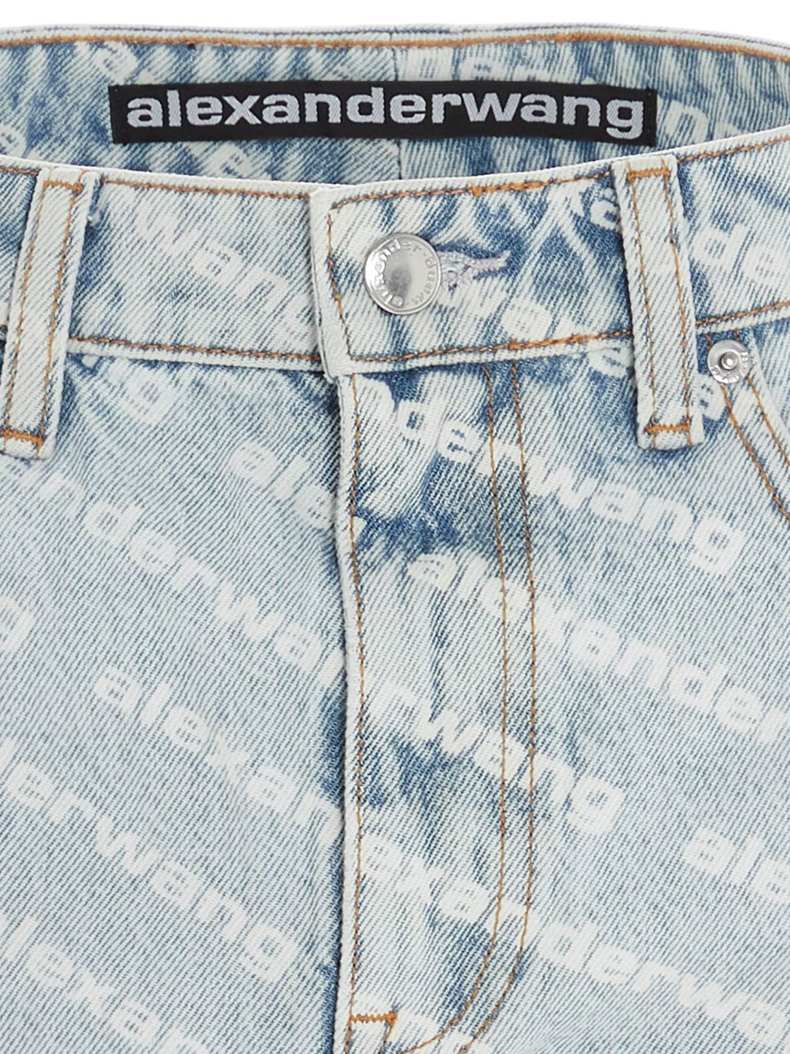 Denim X Alexander Wang 'Bite' Shorts