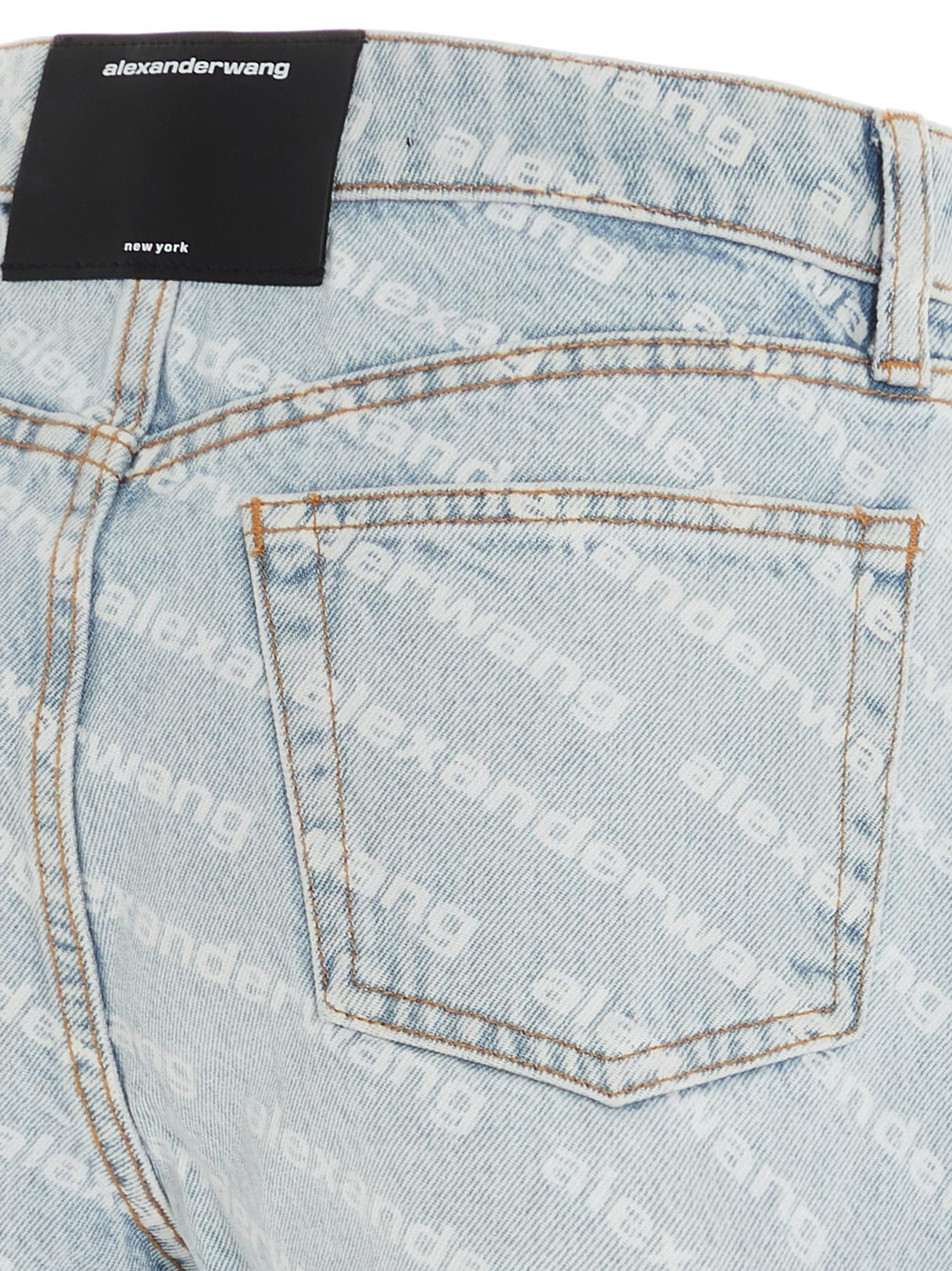 Denim X Alexander Wang 'Bite' Shorts