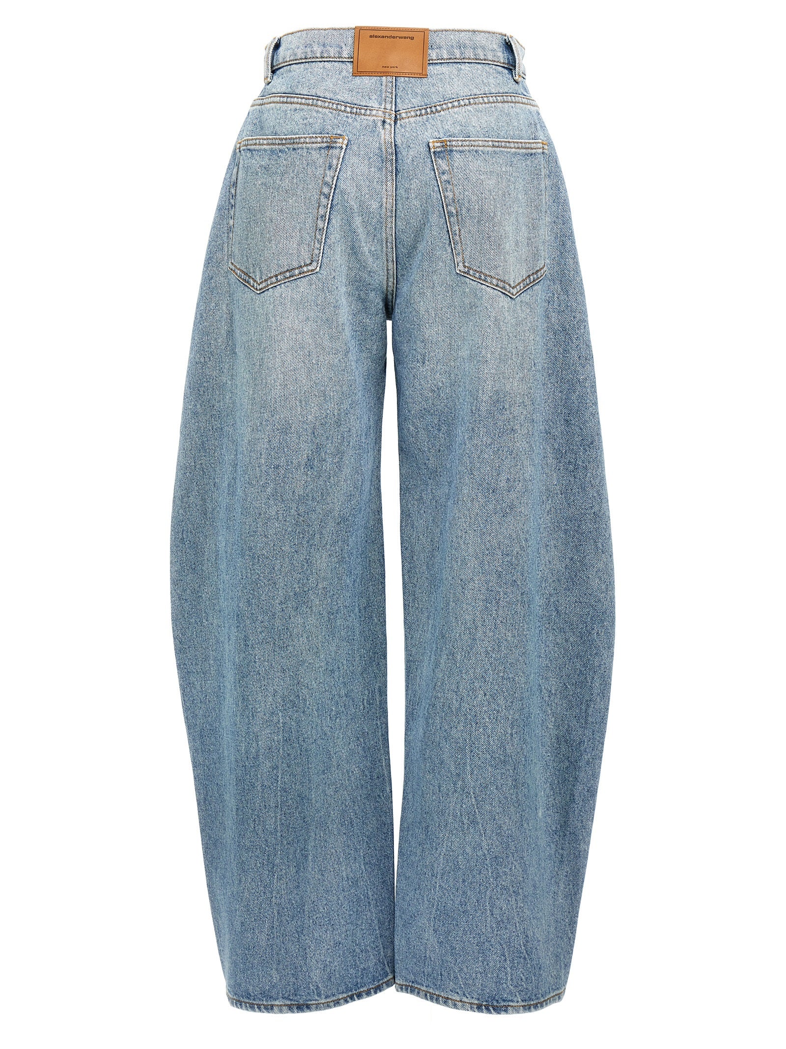 Denim X Alexander Wang 'Oversized Rounded' Jeans