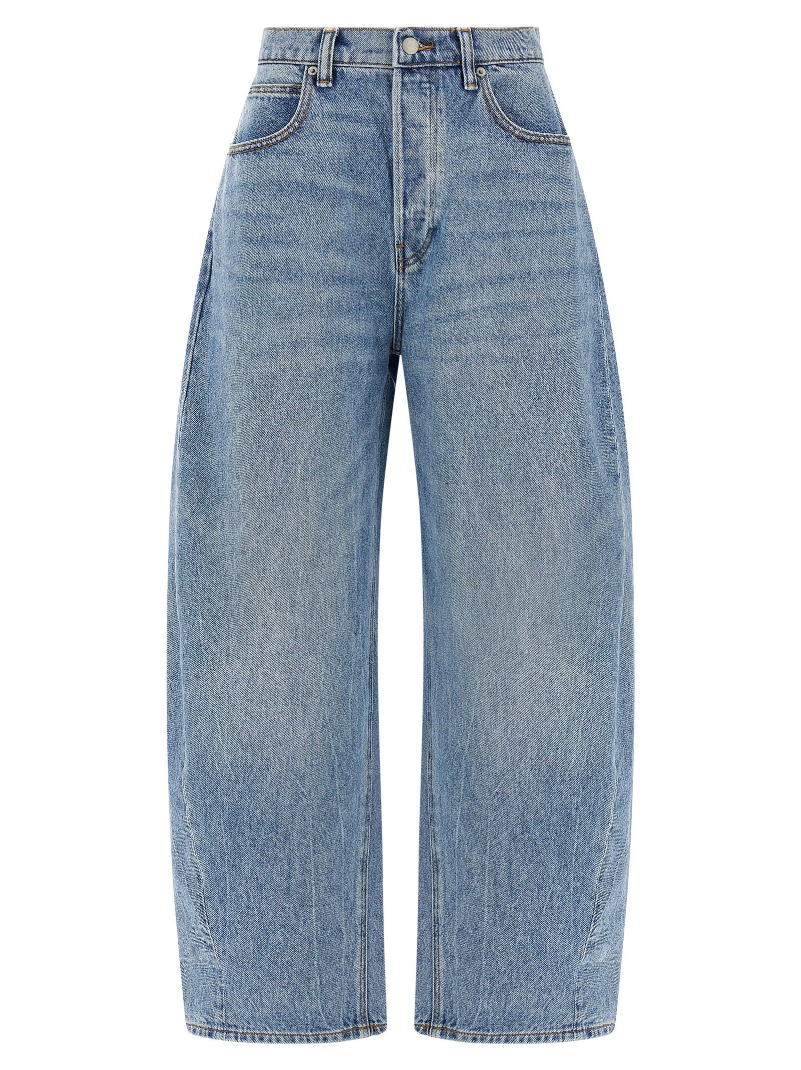 Denim X Alexander Wang 'Oversized Rounded' Jeans