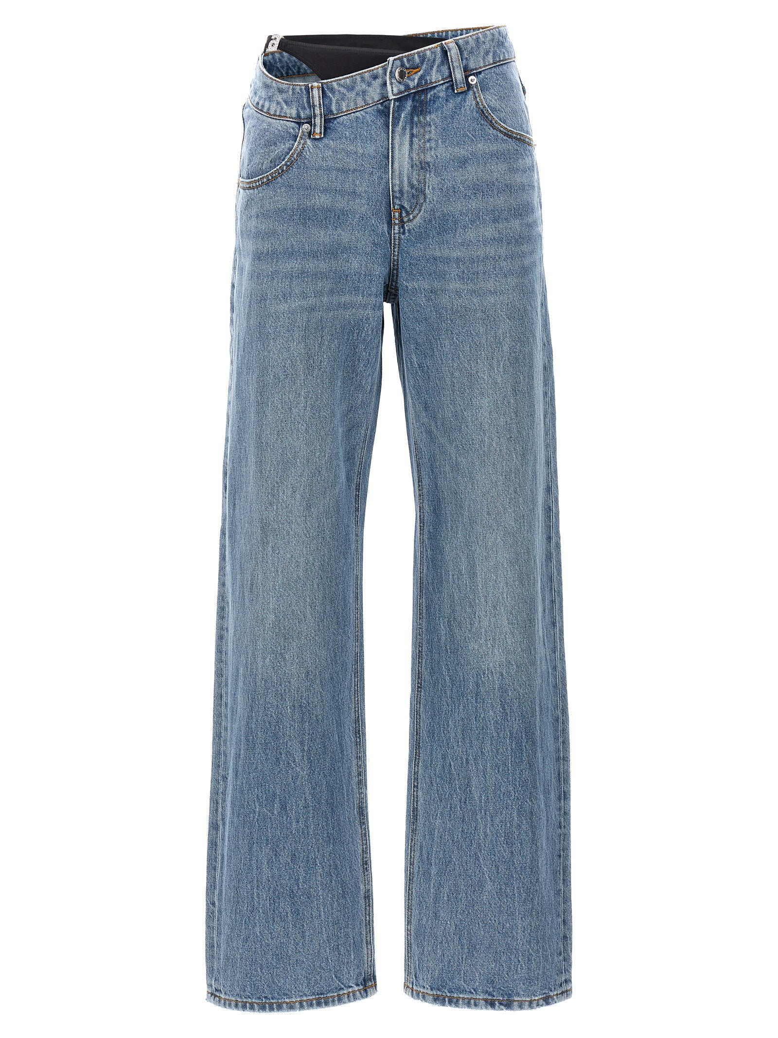 Denim X Alexander Wang 'Asymmetrical Waistband With Bikini' Jeans