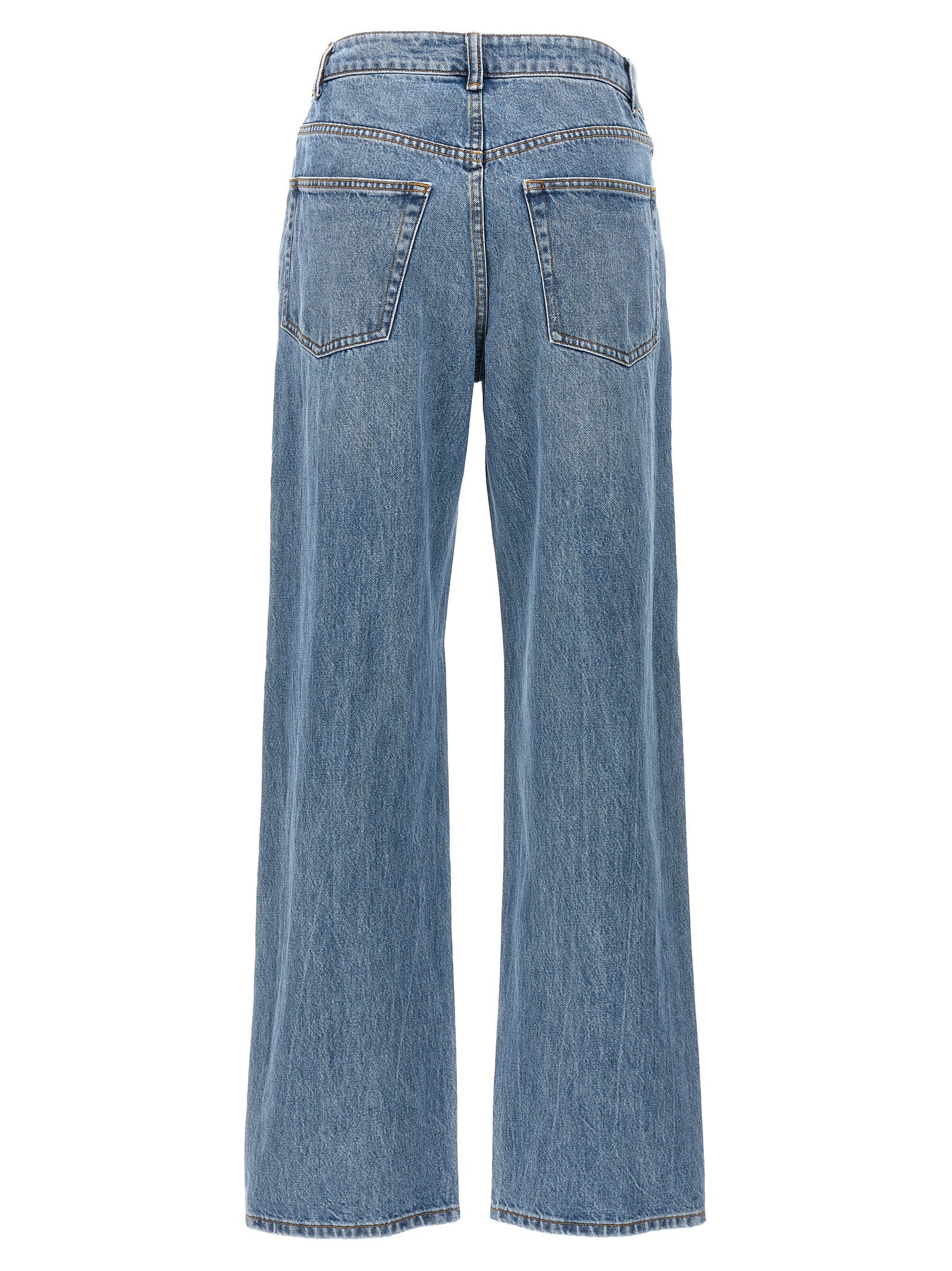 Denim X Alexander Wang 'Asymmetrical Waistband With Bikini' Jeans