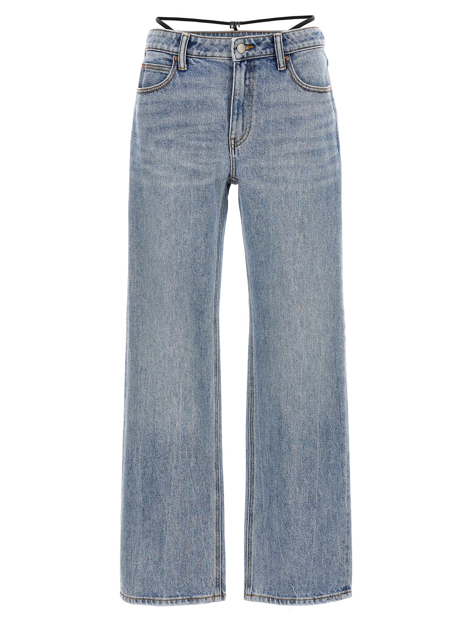 Denim X Alexander Wang 'Prestyle Diamante Charm' Jeans