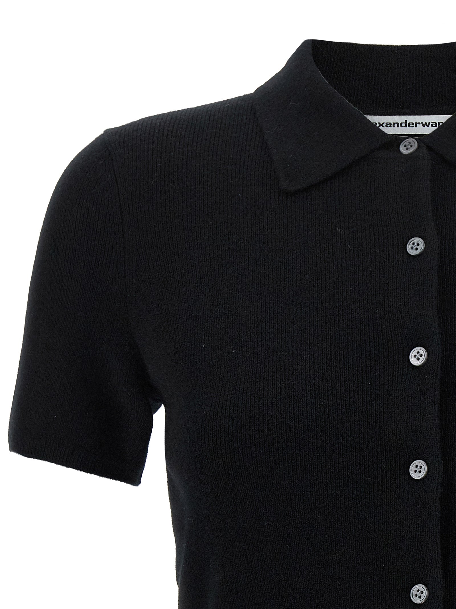 T By Alexander Wang Polo Cardigan