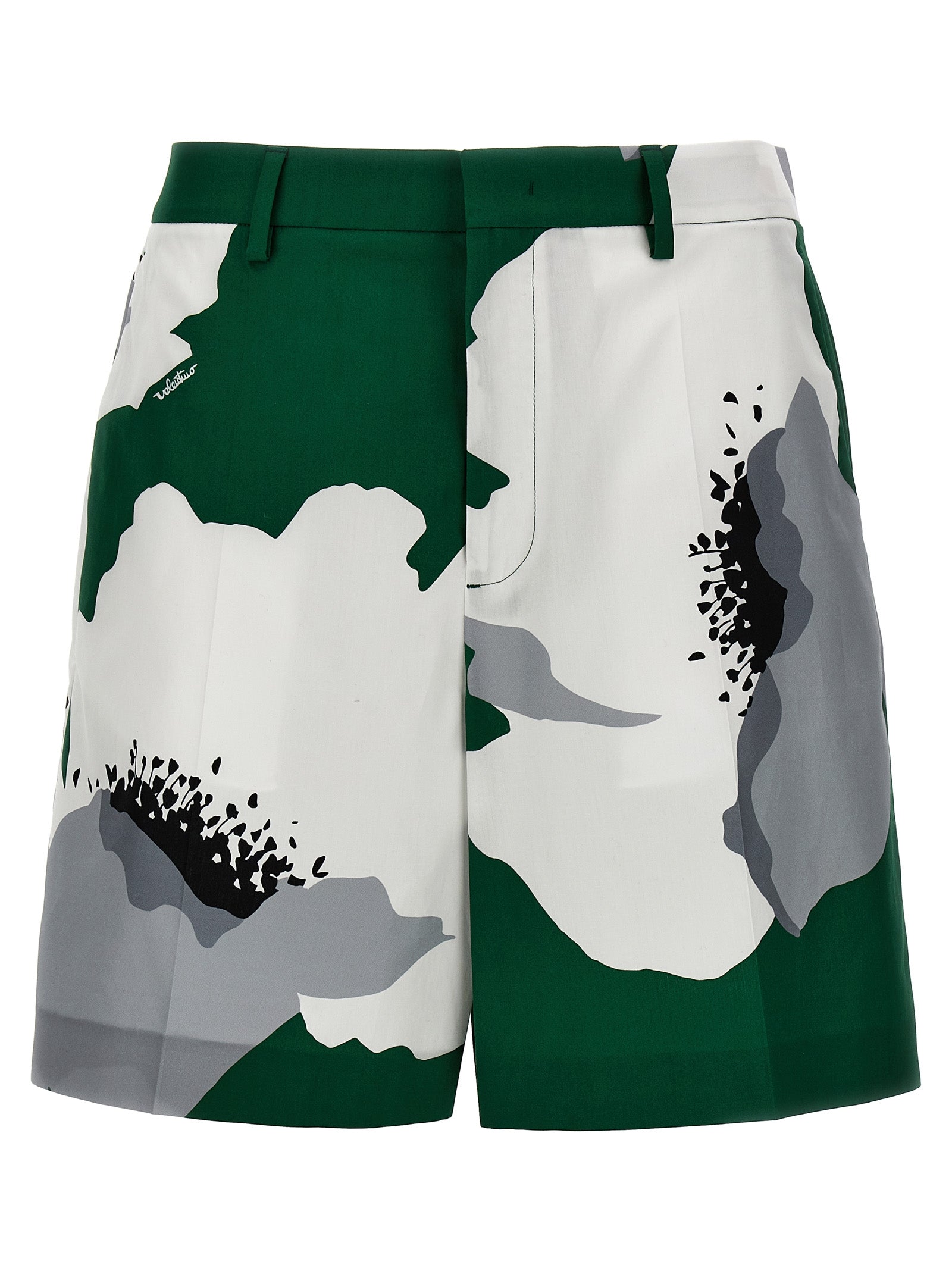 Valentino Garavani Valentino Floral Print Bermuda Shorts